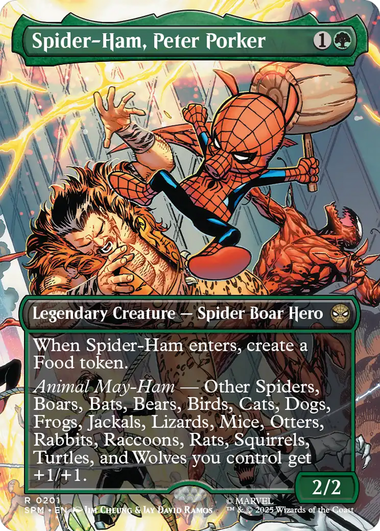 Spider-Ham, Peter Porker (Borderless) [Marvel's Spider-Man] | Dragon's Lair Comics and Fantasy Houston TX