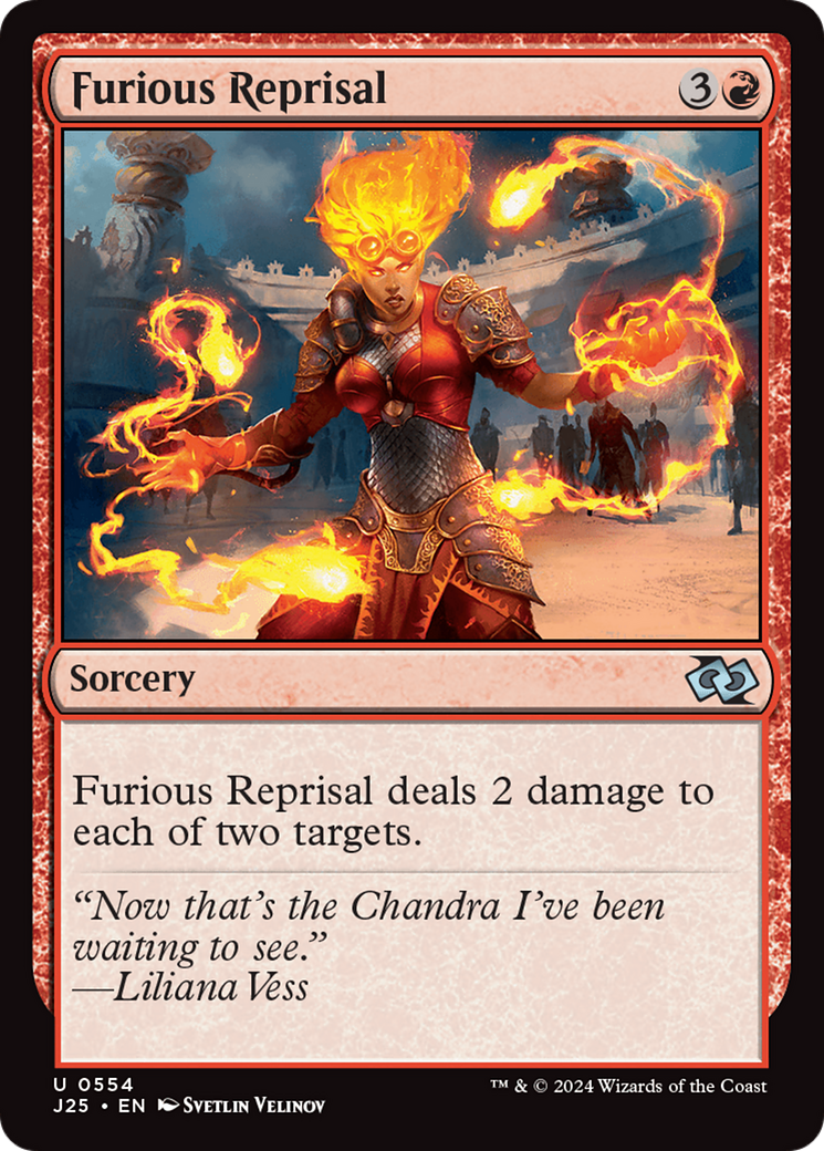 Furious Reprisal [Foundations Jumpstart] | Dragon's Lair Comics and Fantasy Houston TX