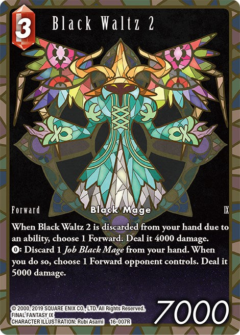 Black Waltz 2 (Full Art) [Emissaries of Light] | Dragon's Lair Comics and Fantasy Houston TX