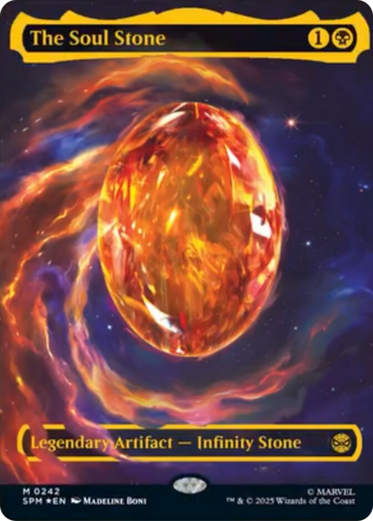 The Soul Stone (Cosmic Foil) [Marvel's Spider-Man] | Dragon's Lair Comics and Fantasy Houston TX