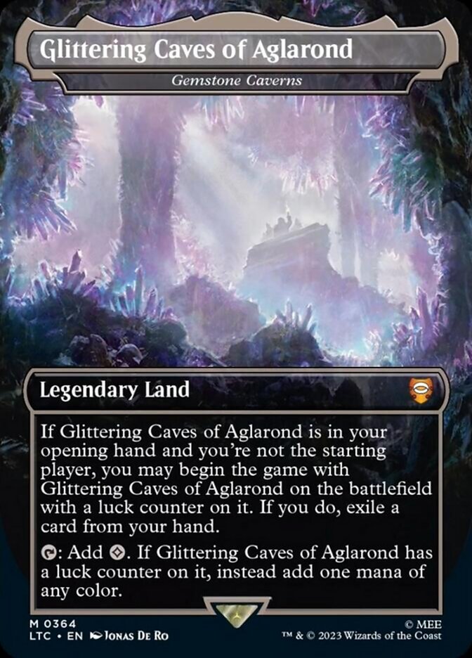 Glittering Caves of Aglarond - Gemstone Caverns [The Lord of the Rings: Tales of Middle-Earth Commander] | Dragon's Lair Comics and Fantasy Houston TX
