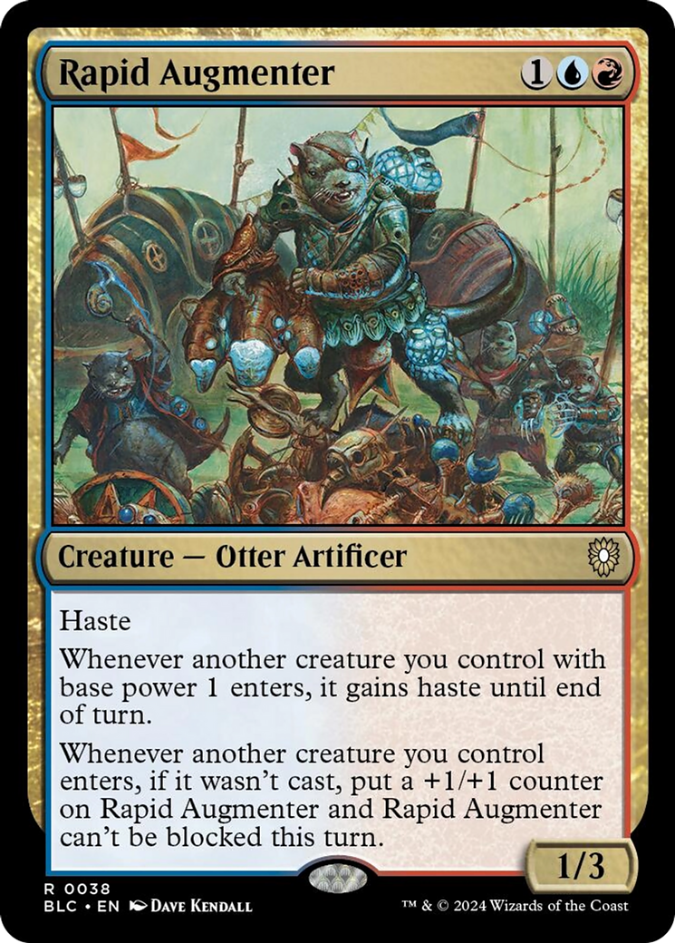 Rapid Augmenter [Bloomburrow Commander] | Dragon's Lair Comics and Fantasy Houston TX