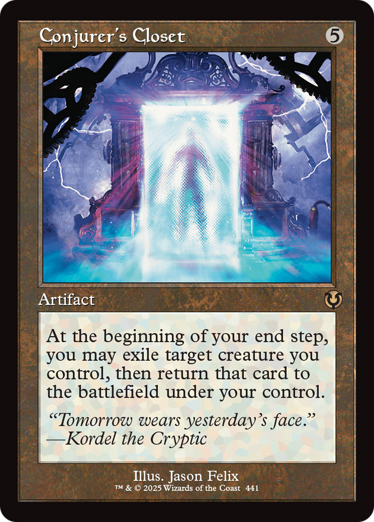 Conjurer's Closet (Retro Frame) [Innistrad Remastered] | Dragon's Lair Comics and Fantasy Houston TX