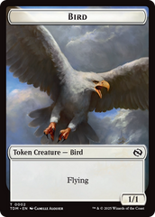 Spider // Bird Double-Sided Token [Tarkir: Dragonstorm Commander Tokens] | Dragon's Lair Comics and Fantasy Houston TX
