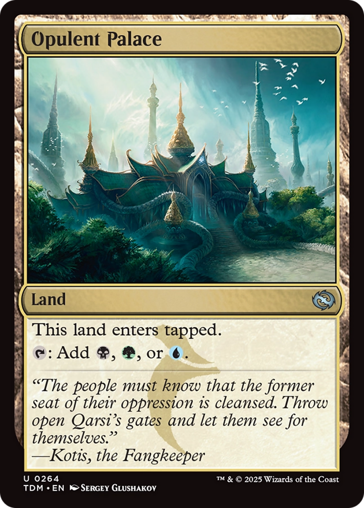Opulent Palace [Tarkir: Dragonstorm] | Dragon's Lair Comics and Fantasy Houston TX