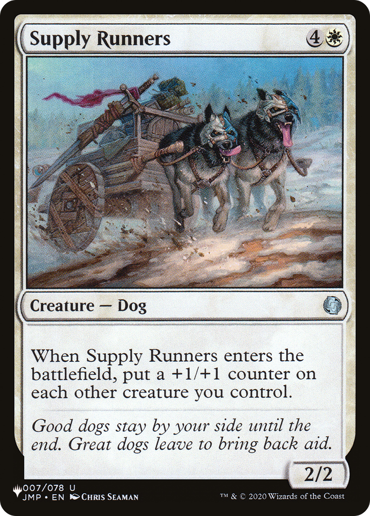 Supply Runners [The List] | Dragon's Lair Comics and Fantasy Houston TX