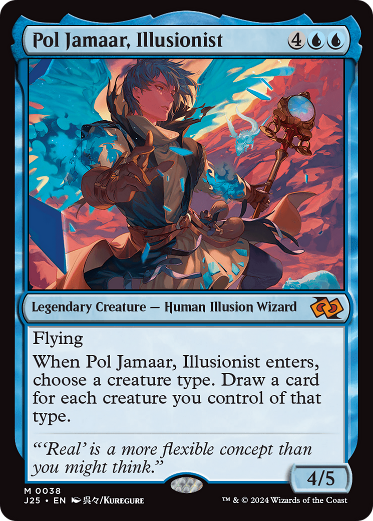 Pol Jamaar, Illusionist (Anime) [Foundations Jumpstart] | Dragon's Lair Comics and Fantasy Houston TX
