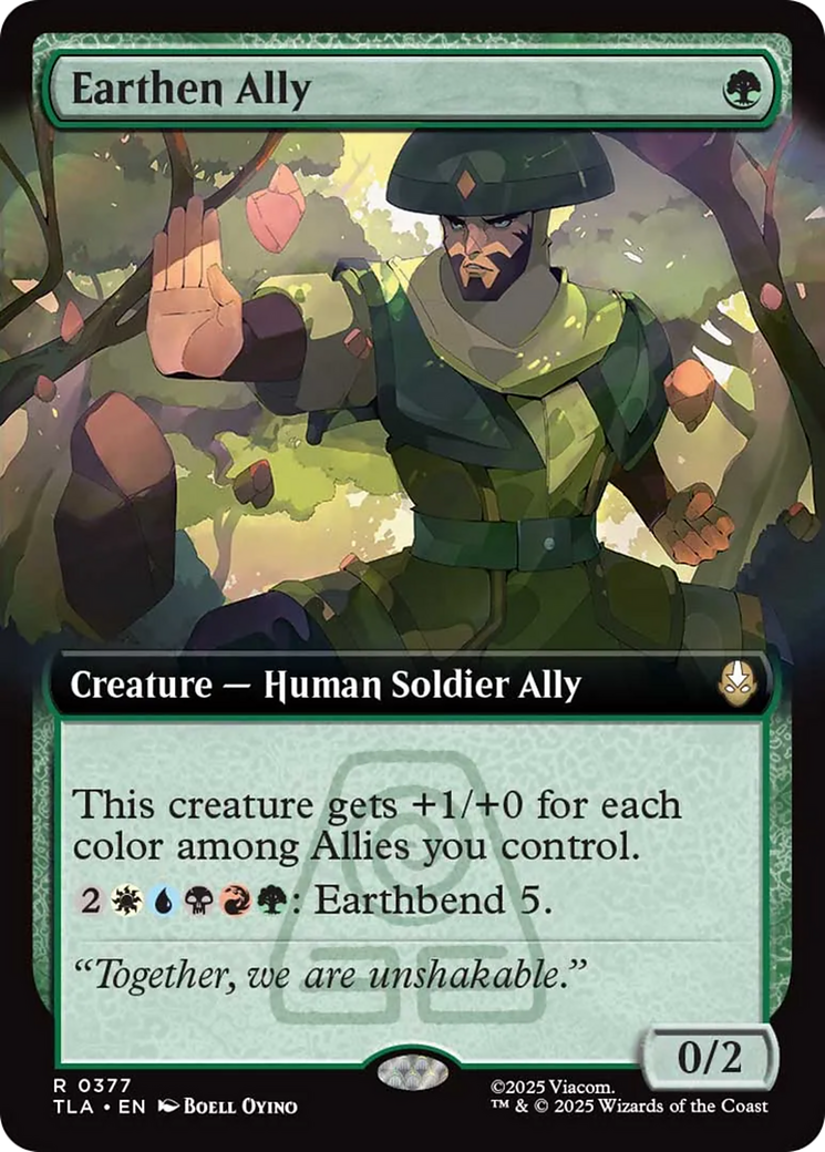 Earthen Ally (Extended Art) [Avatar: The Last Airbender] | Dragon's Lair Comics and Fantasy Houston TX