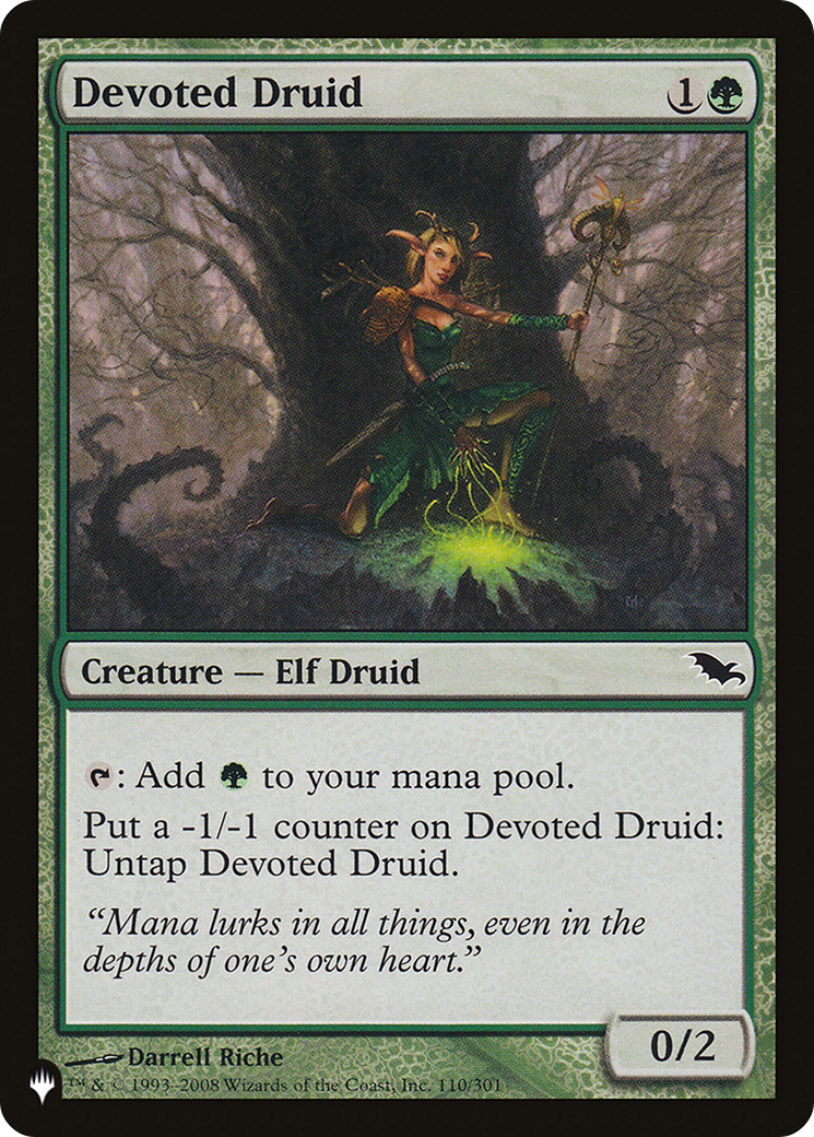 Devoted Druid (SHM) [The List] | Dragon's Lair Comics and Fantasy Houston TX