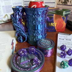 Wizard 12oz Dice Tower Tankard | TTRPG, D&D, Daggerheart | Dragon's Lair Comics and Fantasy Houston TX