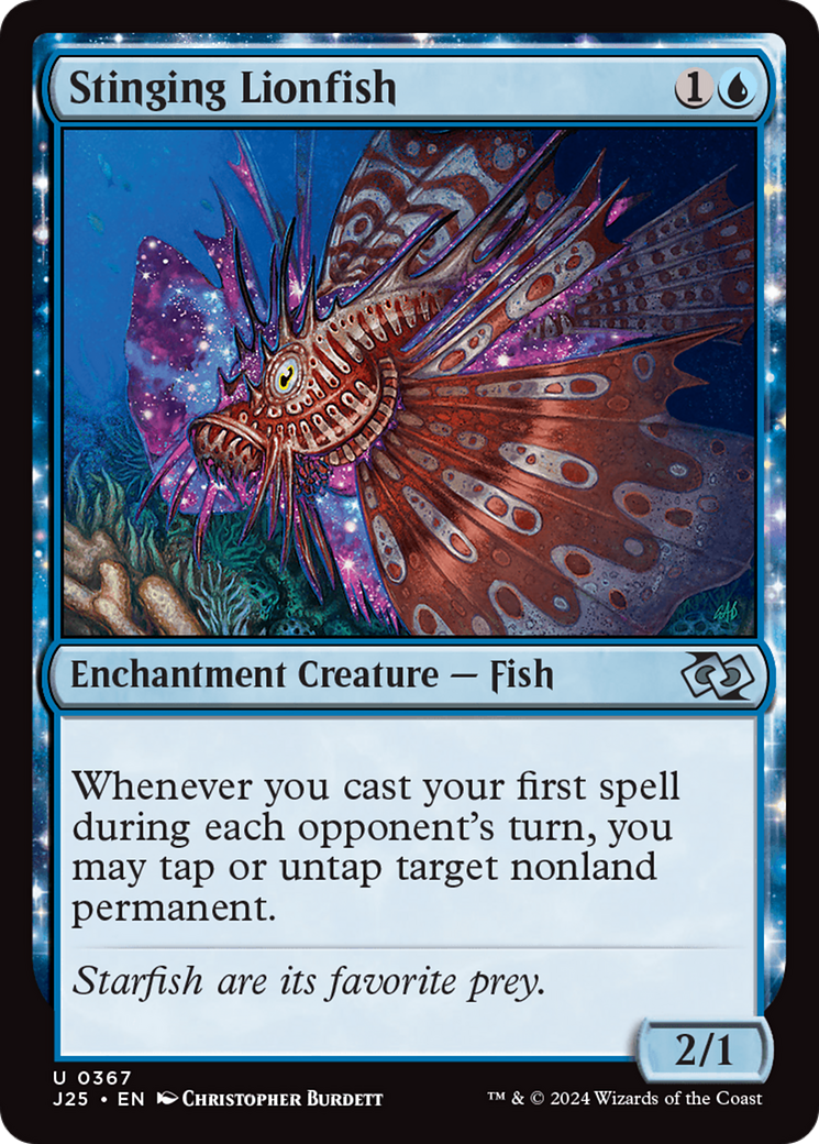 Stinging Lionfish [Foundations Jumpstart] | Dragon's Lair Comics and Fantasy Houston TX