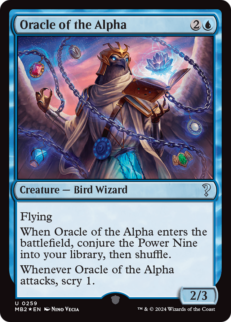 Oracle of the Alpha [Mystery Booster 2] | Dragon's Lair Comics and Fantasy Houston TX