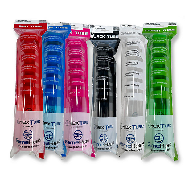 Gamehead Playmat Hex Tubes - Various Colors | Odin's Place