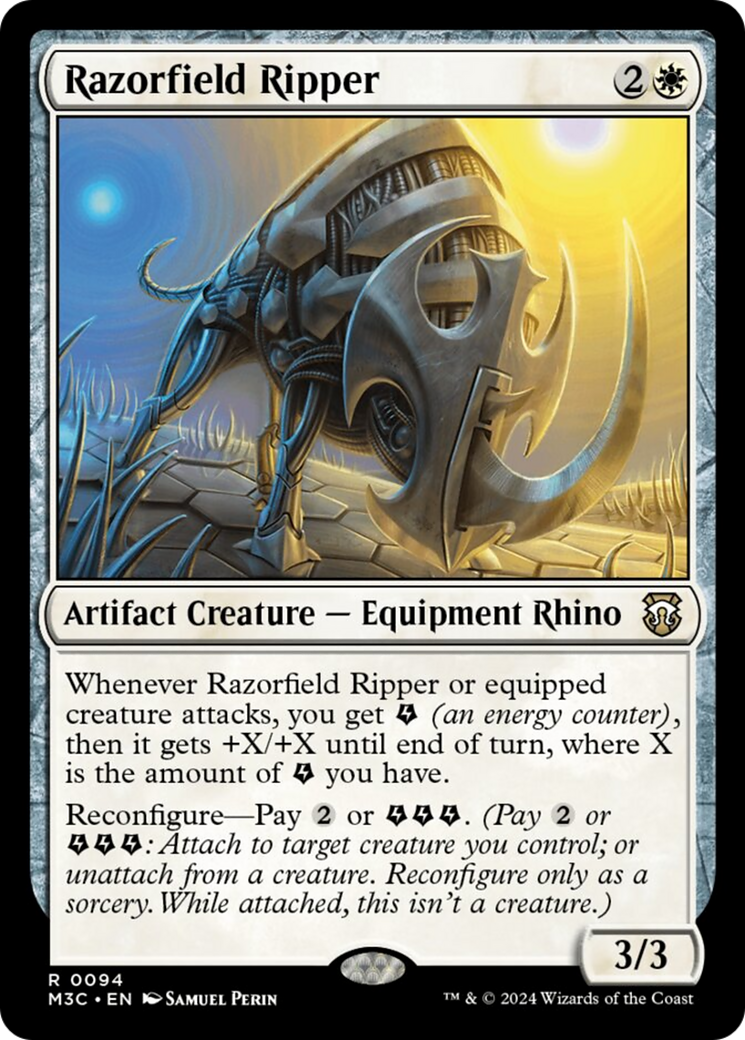 Razorfield Ripper [Modern Horizons 3 Commander] | Dragon's Lair Comics and Fantasy Houston TX