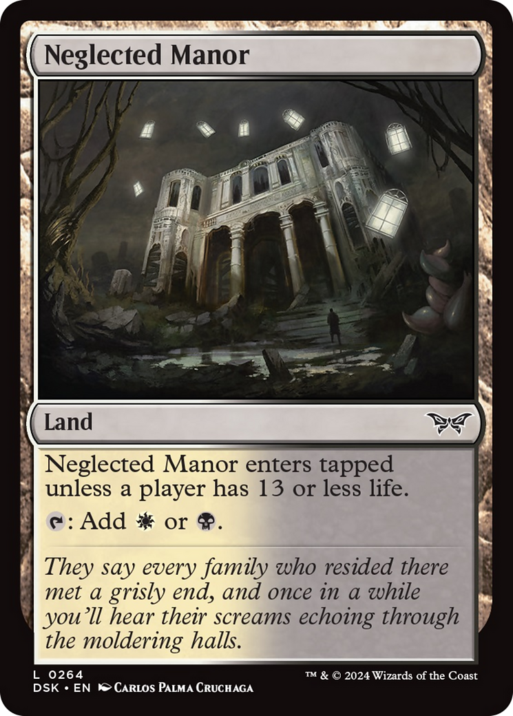 Neglected Manor [Duskmourn: House of Horror] | Dragon's Lair Comics and Fantasy Houston TX