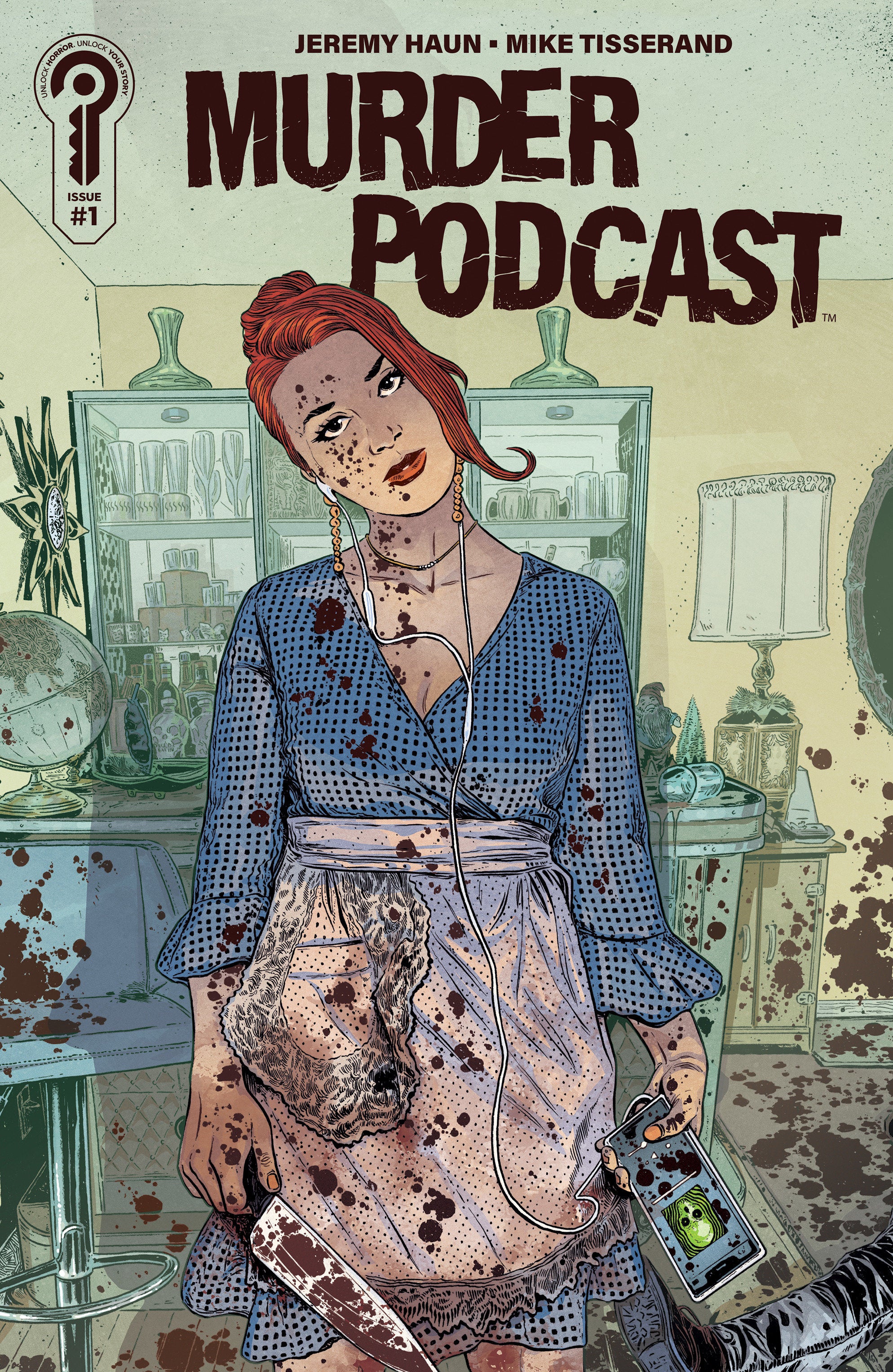 Murder Podcast #1 Cover A Jeremy Haun | Dragon's Lair Comics and Fantasy Houston TX