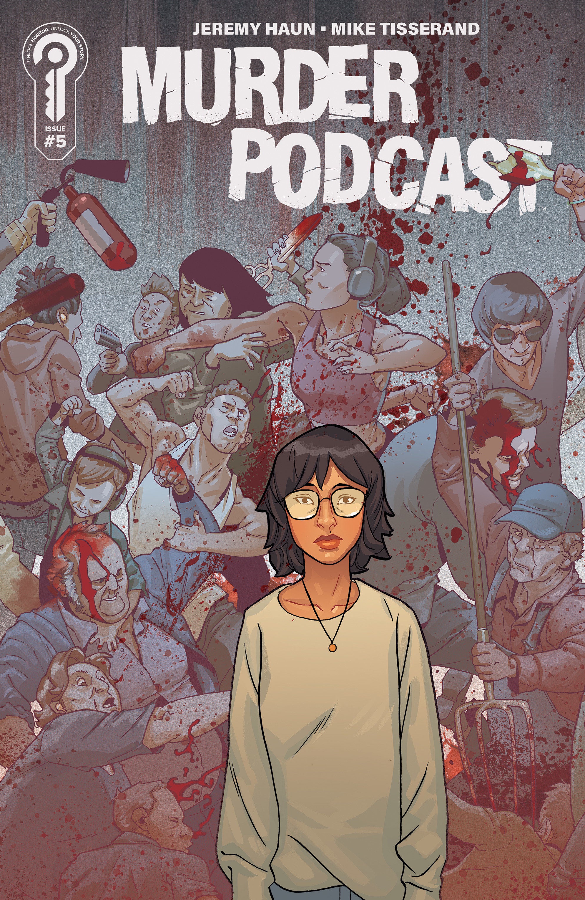 Murder Podcast #5 Cover B Mike Tisserand Connected | Odin's Place
