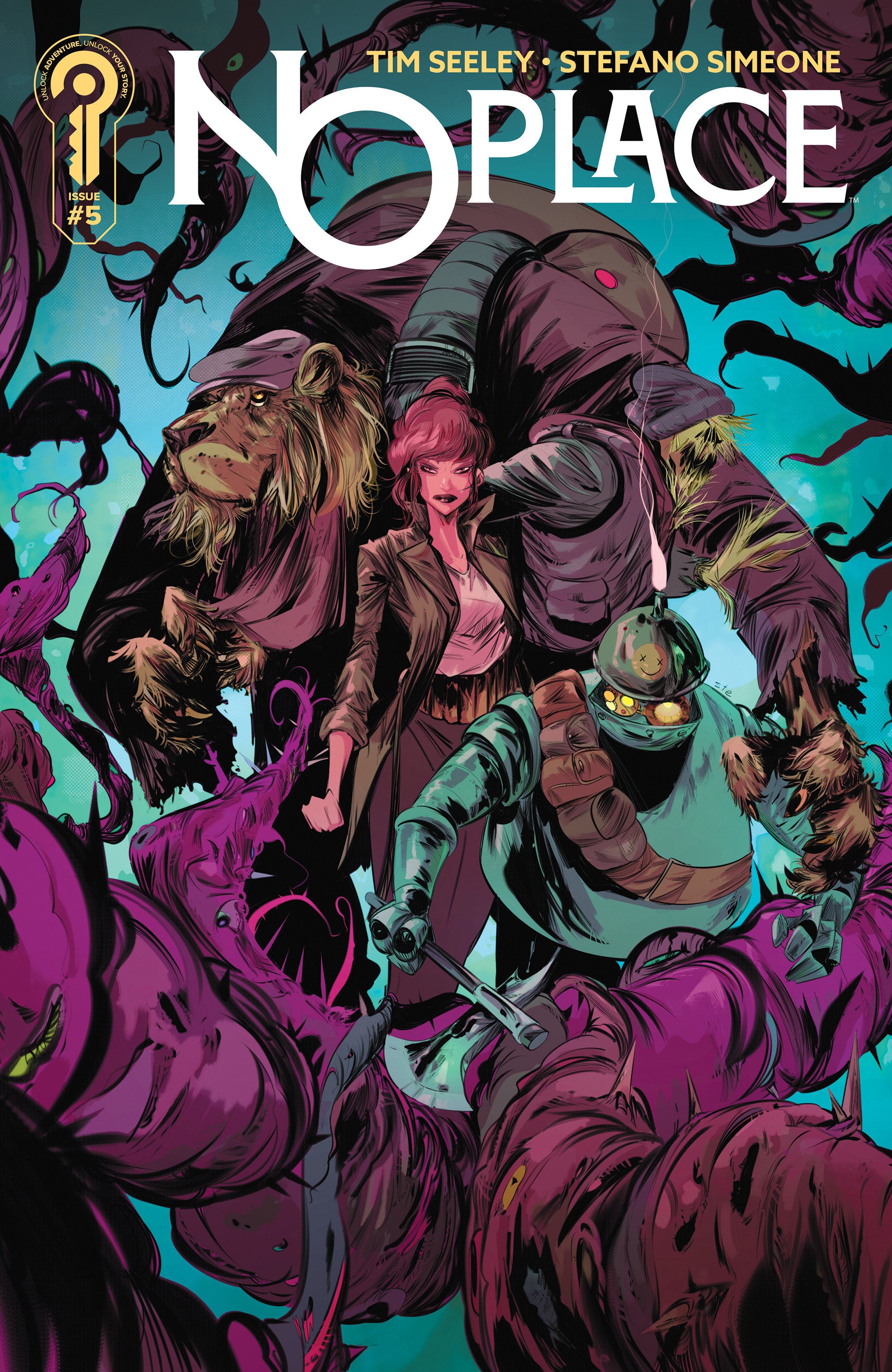 No Place #5 Cover A Stefano Simeone | Odin's Place