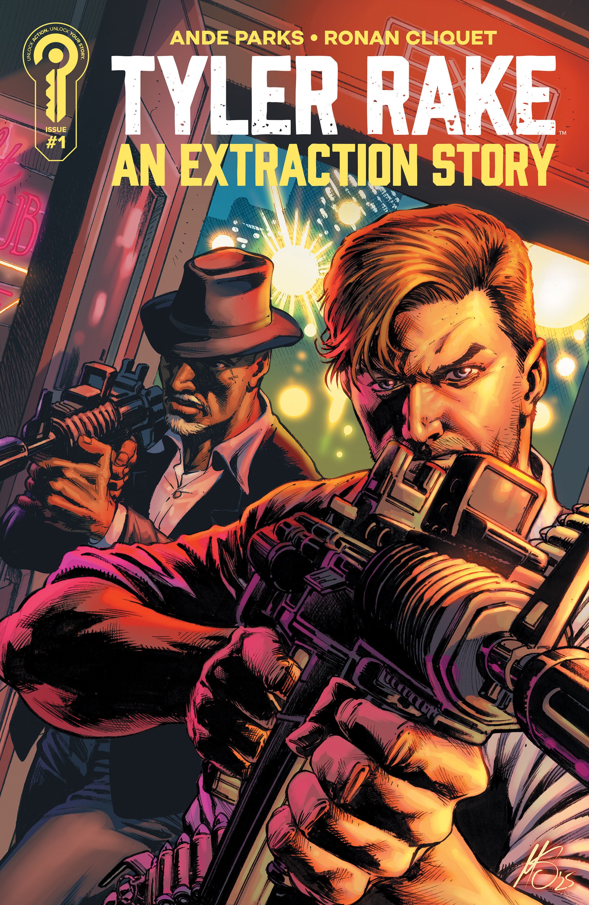 Tyler Rake: An Extraction Story #1 Cover B Marco Santucci | Odin's Place
