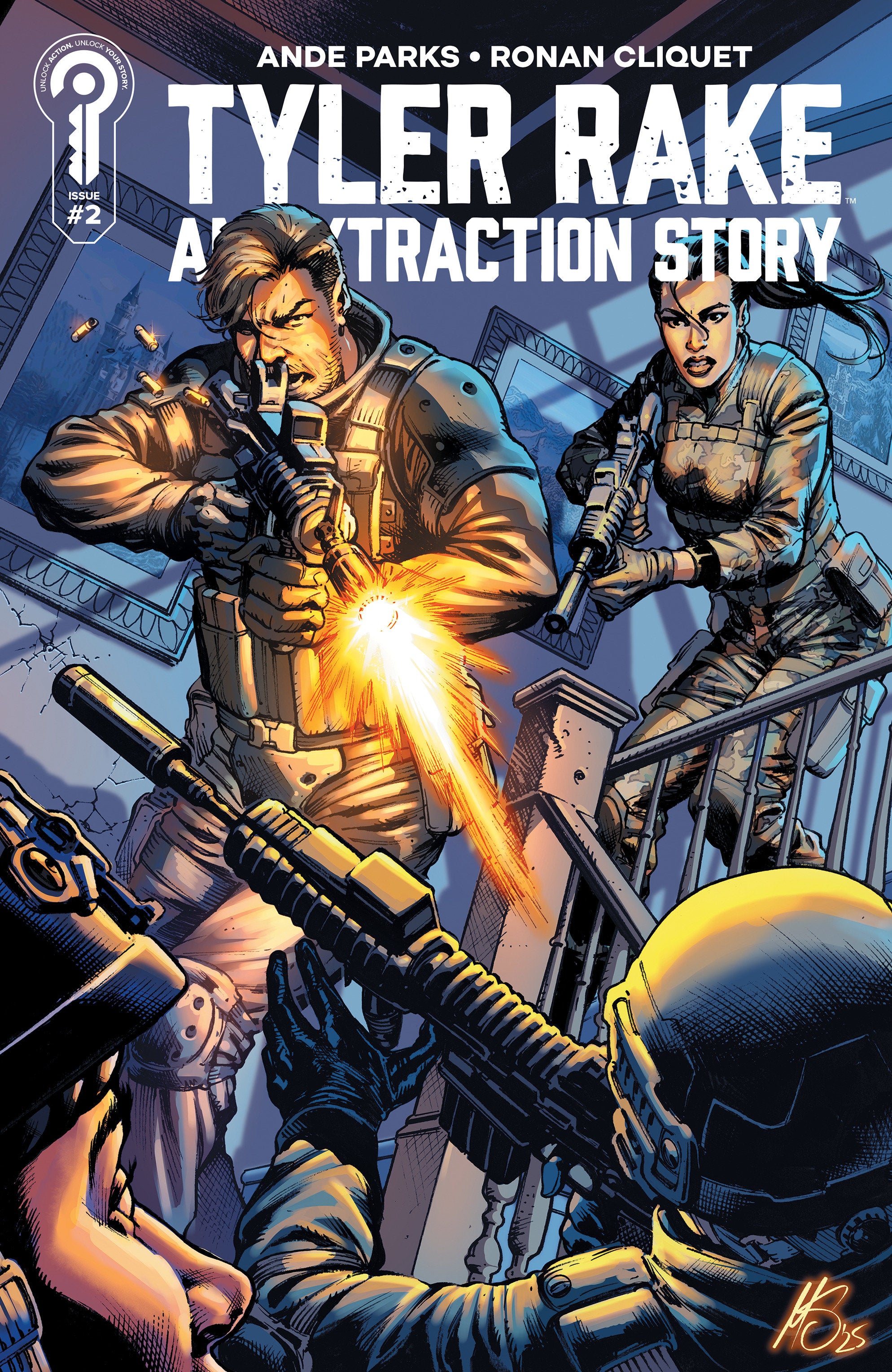 Tyler Rake: An Extraction Story #2 Cover B Marco Santucci | Odin's Place