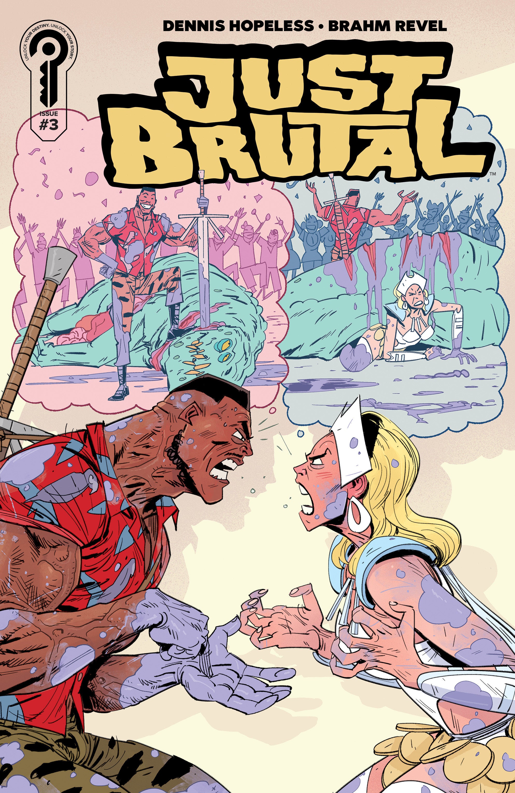 Just Brutal #3 Cover A Brahm Revel | Odin's Place