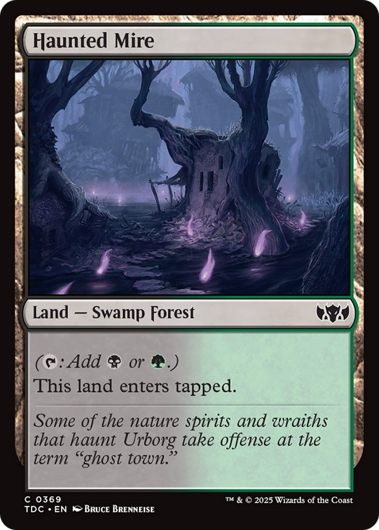 Haunted Mire [Tarkir: Dragonstorm Commander] | Dragon's Lair Comics and Fantasy Houston TX
