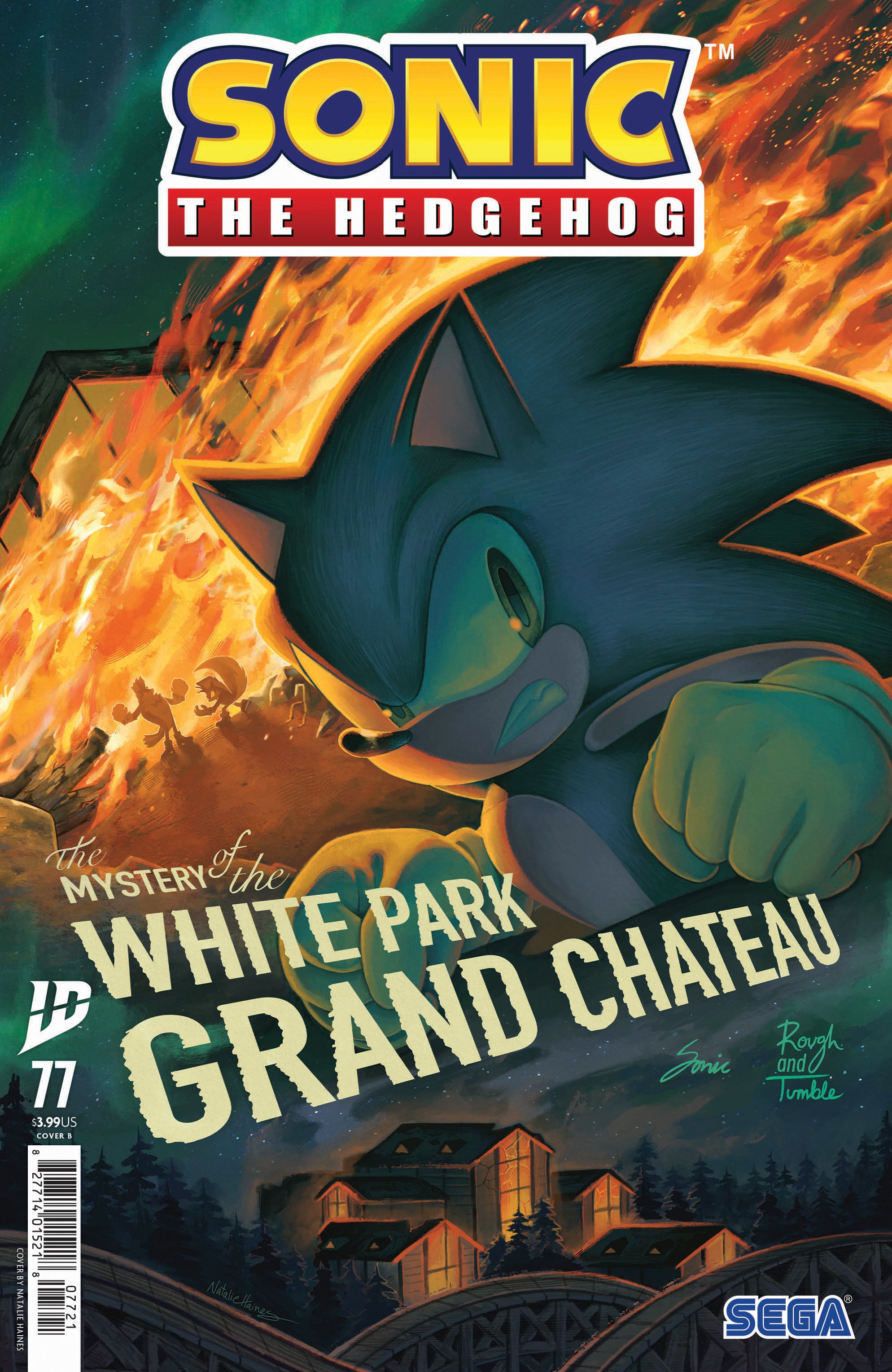Sonic The Hedgehog #77 Cover B Haines | Dragon's Lair Comics and Fantasy Houston TX