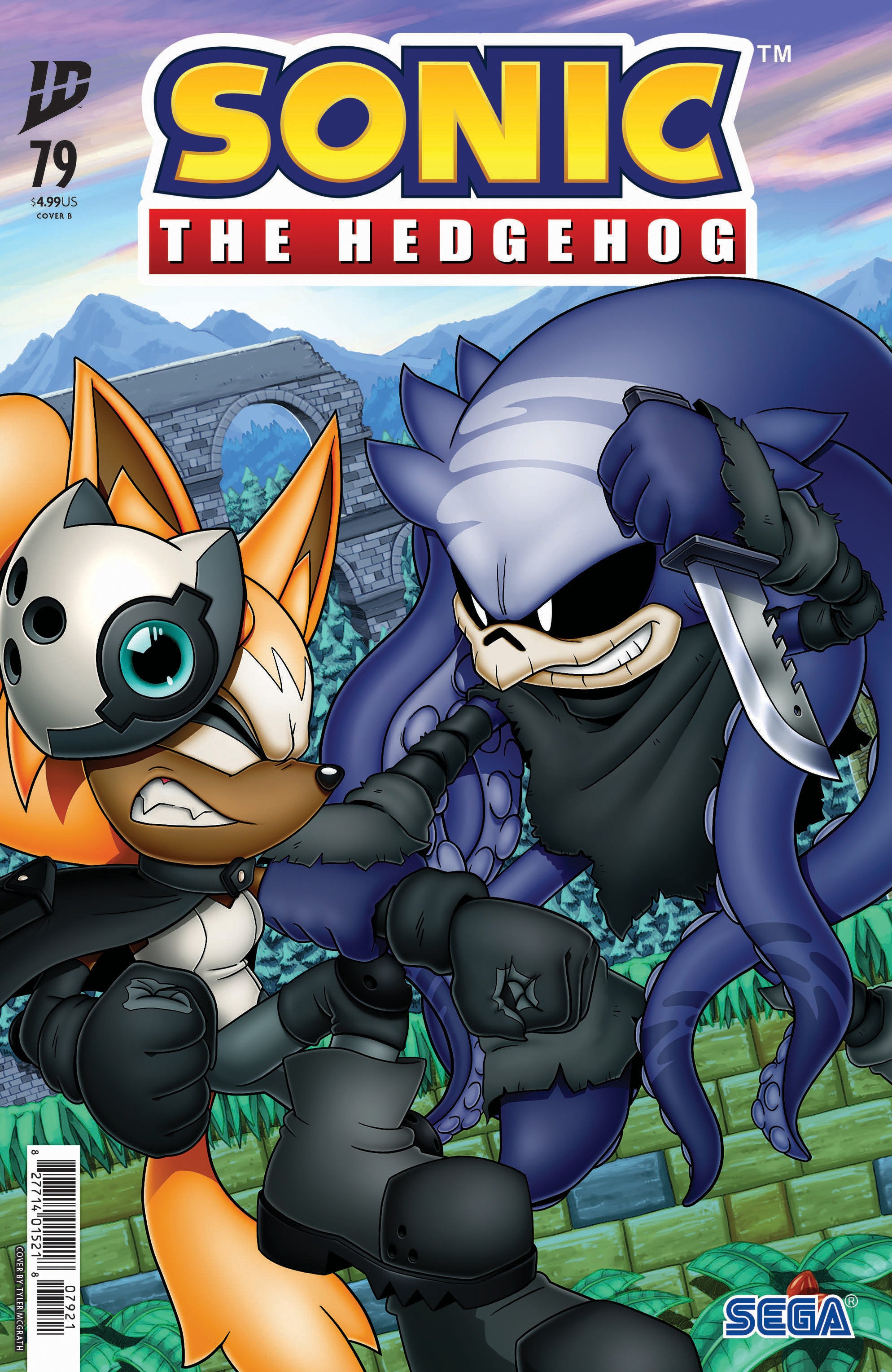 Sonic The Hedgehog #79 Variant B (Mcgrath) | Dragon's Lair Comics and Fantasy Houston TX