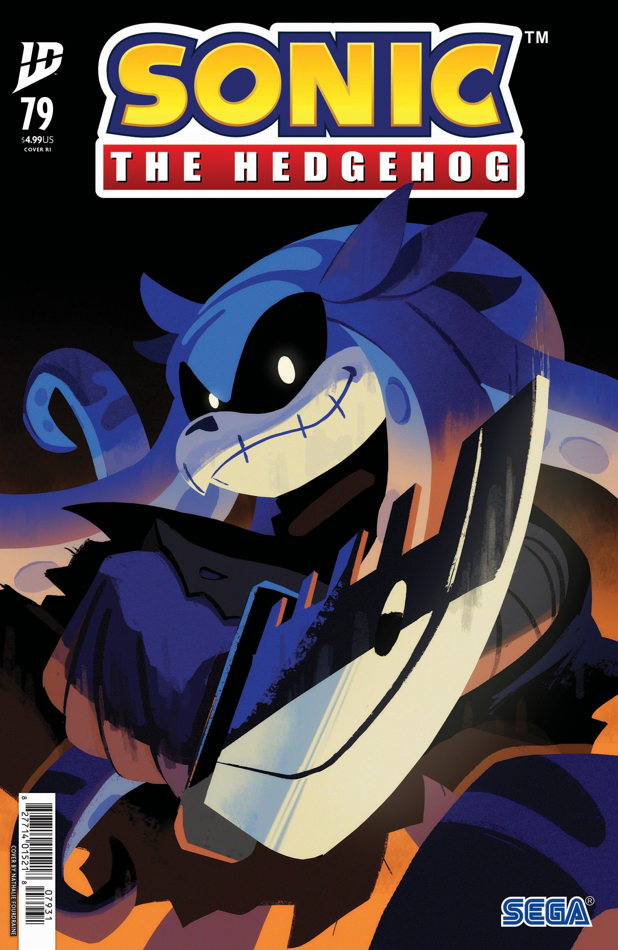 Sonic The Hedgehog #79 Variant Ri (10) (Fourdraine) | Dragon's Lair Comics and Fantasy Houston TX