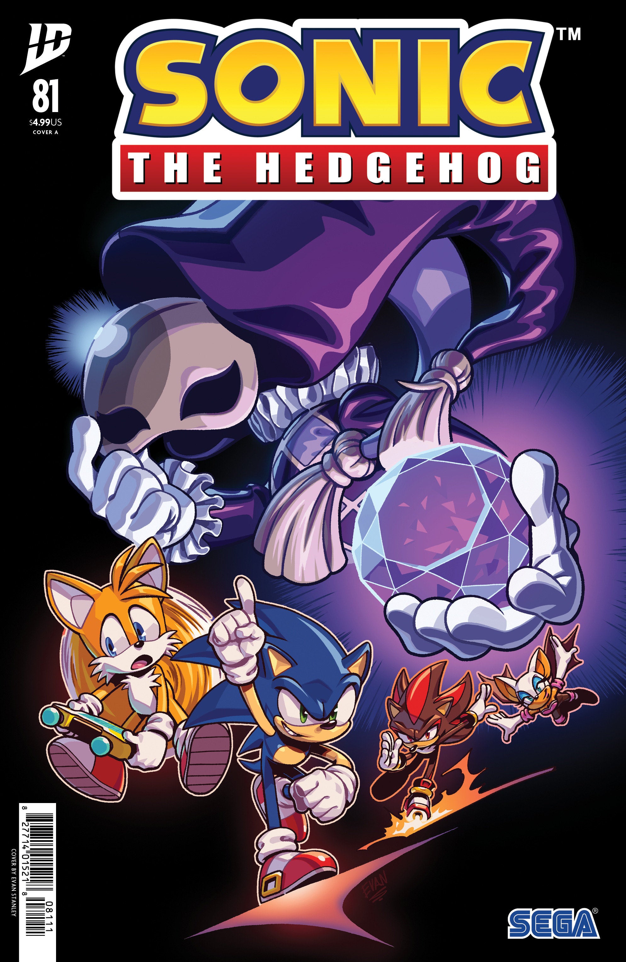 Sonic The Hedgehog #81 Cover A (Stanley) | Dragon's Lair Comics and Fantasy Houston TX