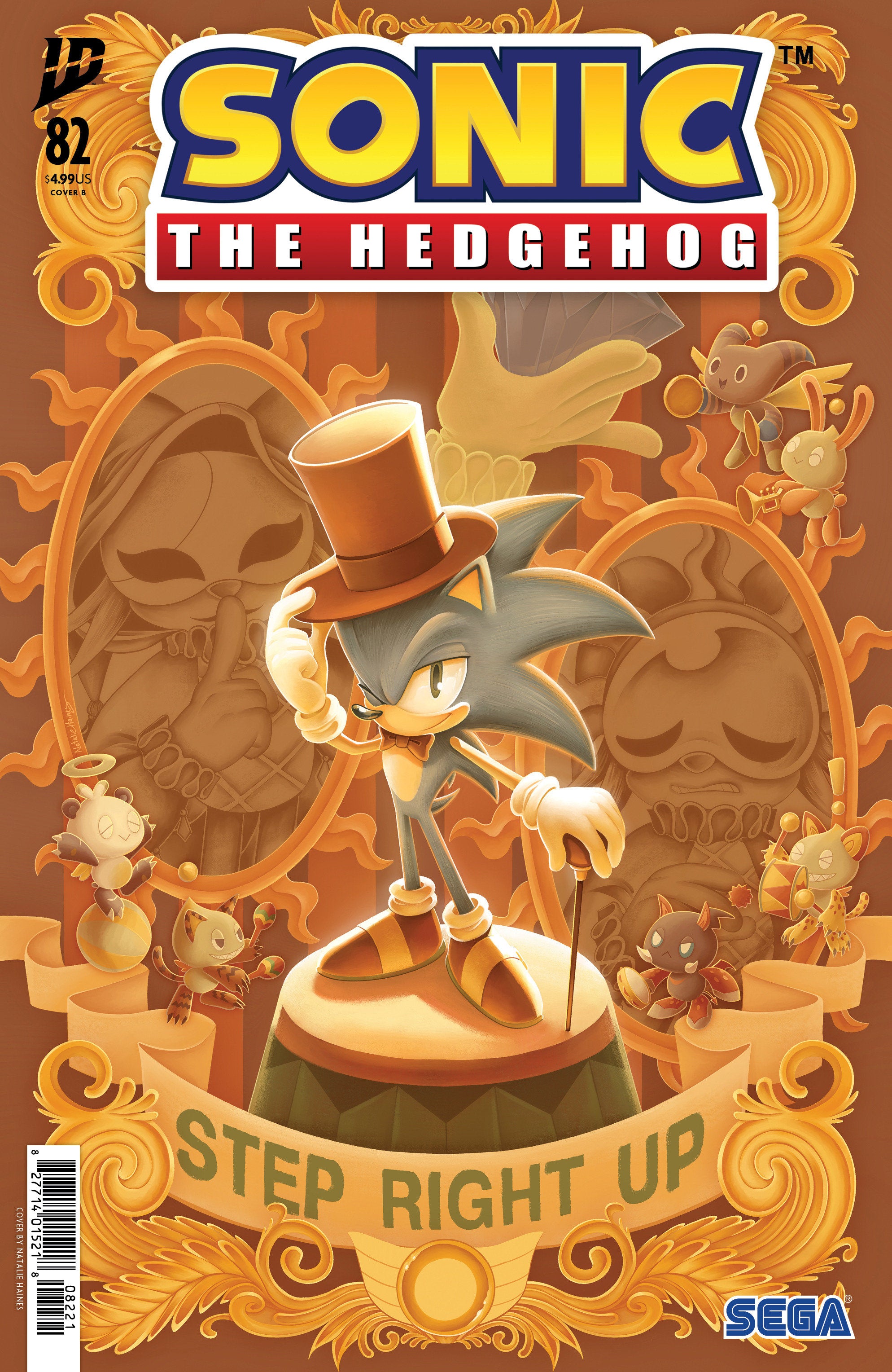 Sonic The Hedgehog #82 Variant B (Haines) | Dragon's Lair Comics and Fantasy Houston TX