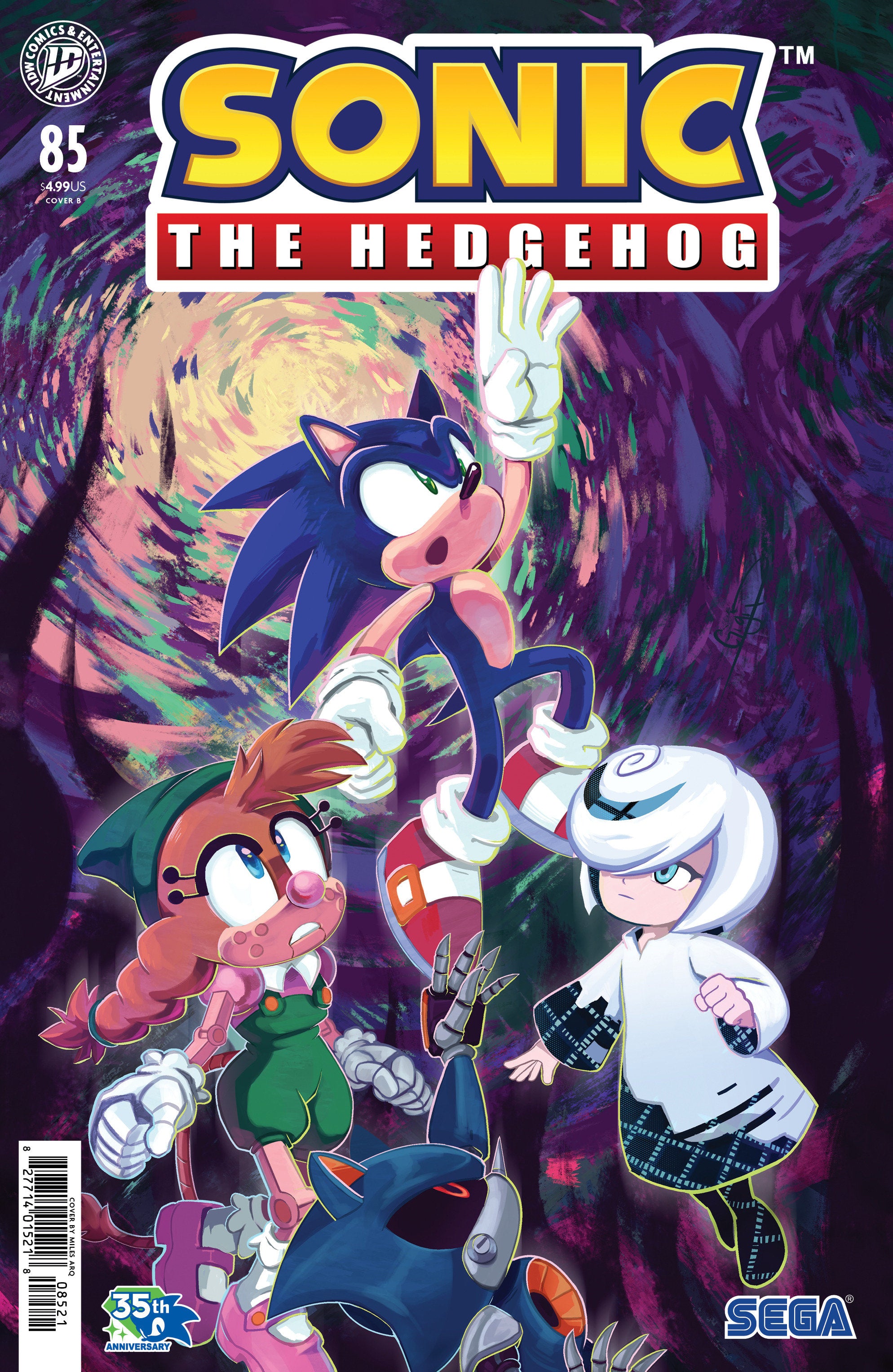 Sonic The Hedgehog #85 Variant B (Dutreix) | Odin's Place