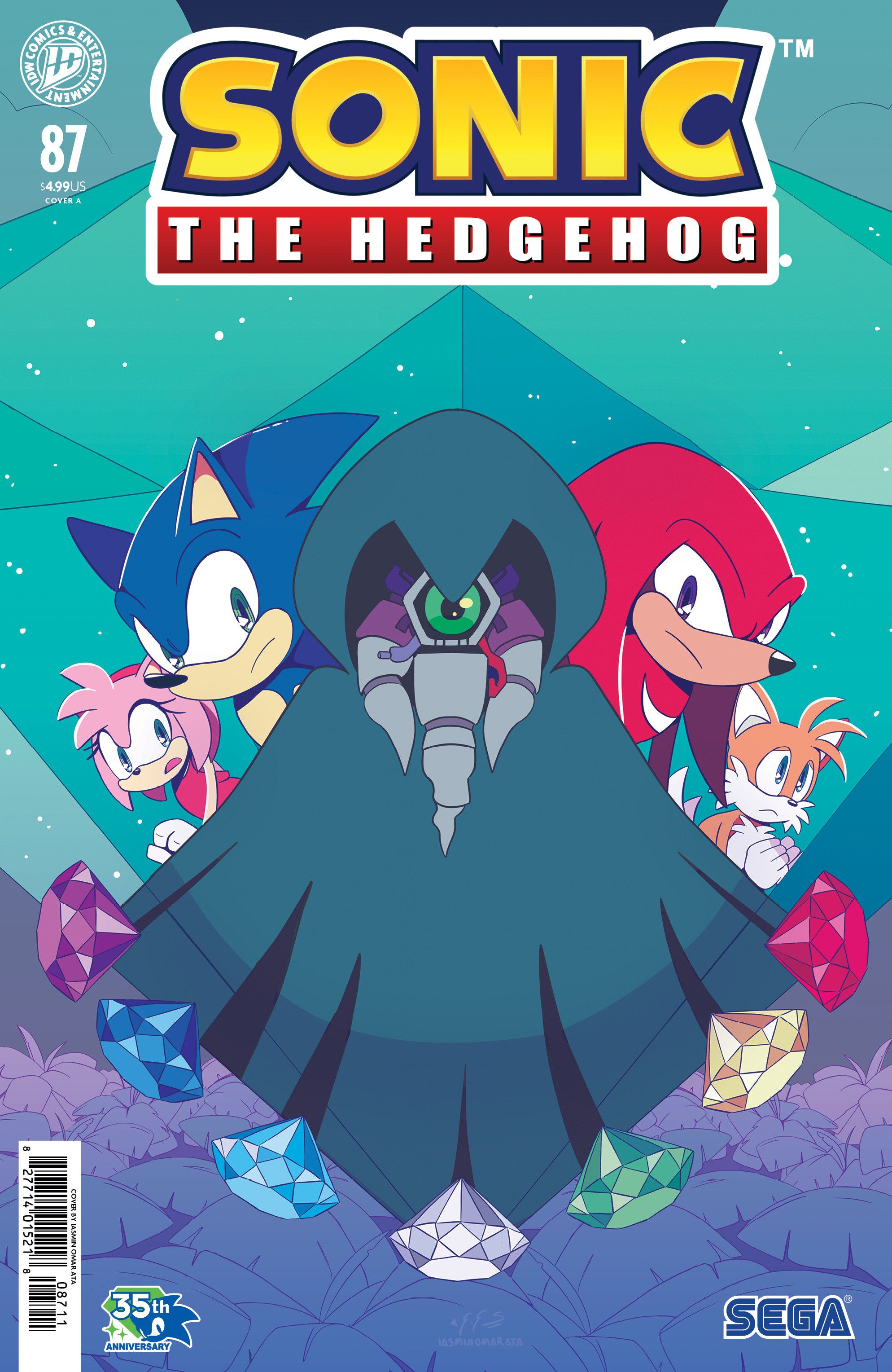 Sonic The Hedgehog #87 Cover A (Ata) | Odin's Place