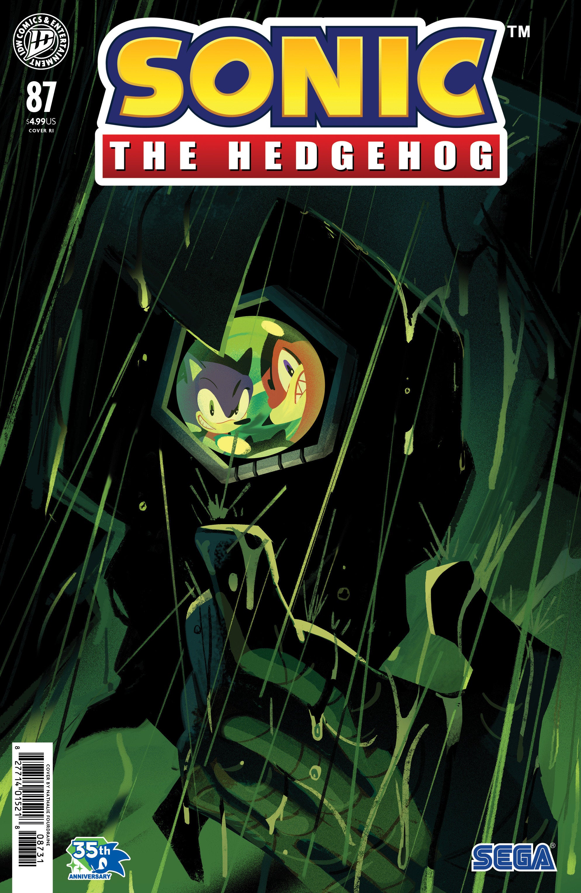 Sonic The Hedgehog #87 Variant Ri (15) (Fourdraine) | Odin's Place