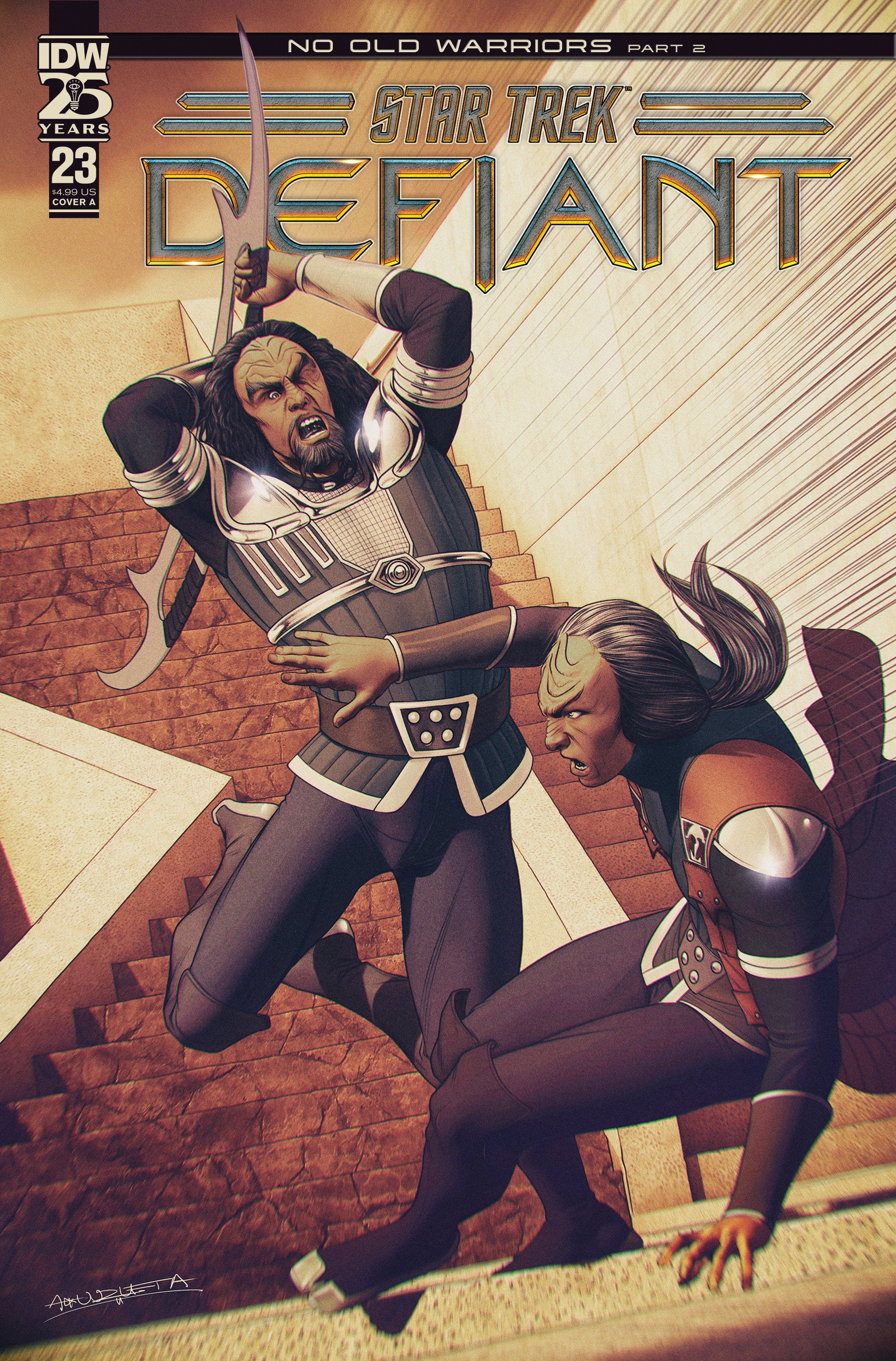 Star Trek: Defiant #23 Cover A (Unzueta) | Dragon's Lair Comics and Fantasy Houston TX