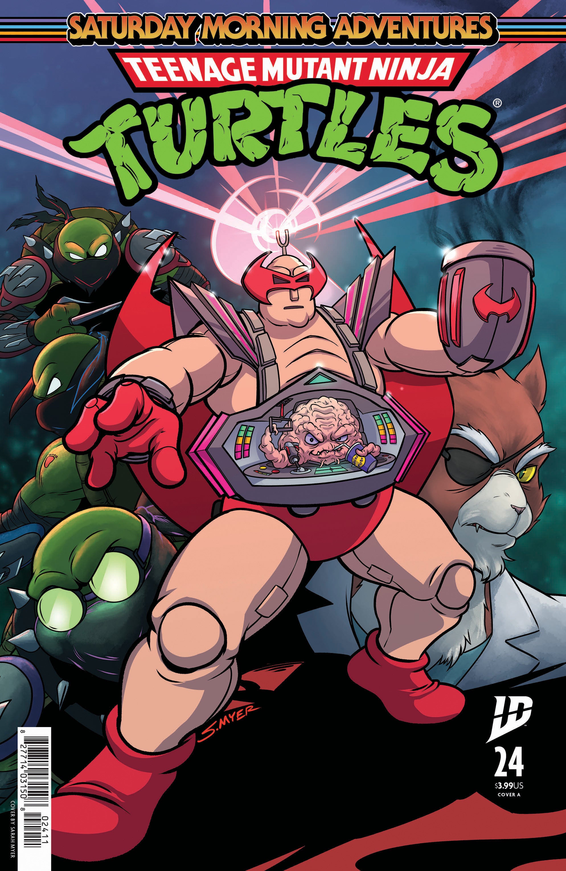 Teenage Mutant Ninja Turtles Saturday Morning Adventure #24 Cover A Myer | Dragon's Lair Comics and Fantasy Houston TX