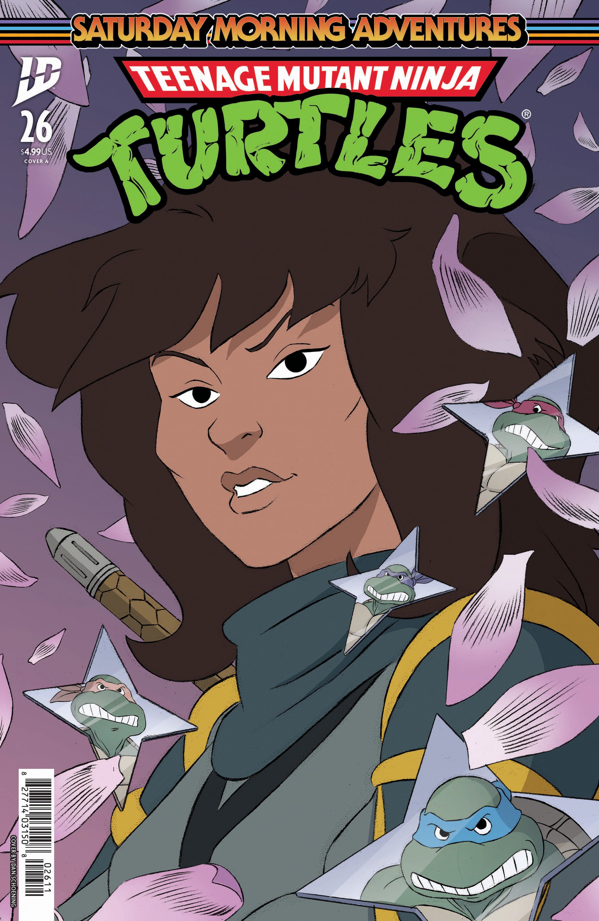 Teenage Mutant Ninja Turtles: Saturday Morning Adventures #26 Cover A (Schoening) | Dragon's Lair Comics and Fantasy Houston TX