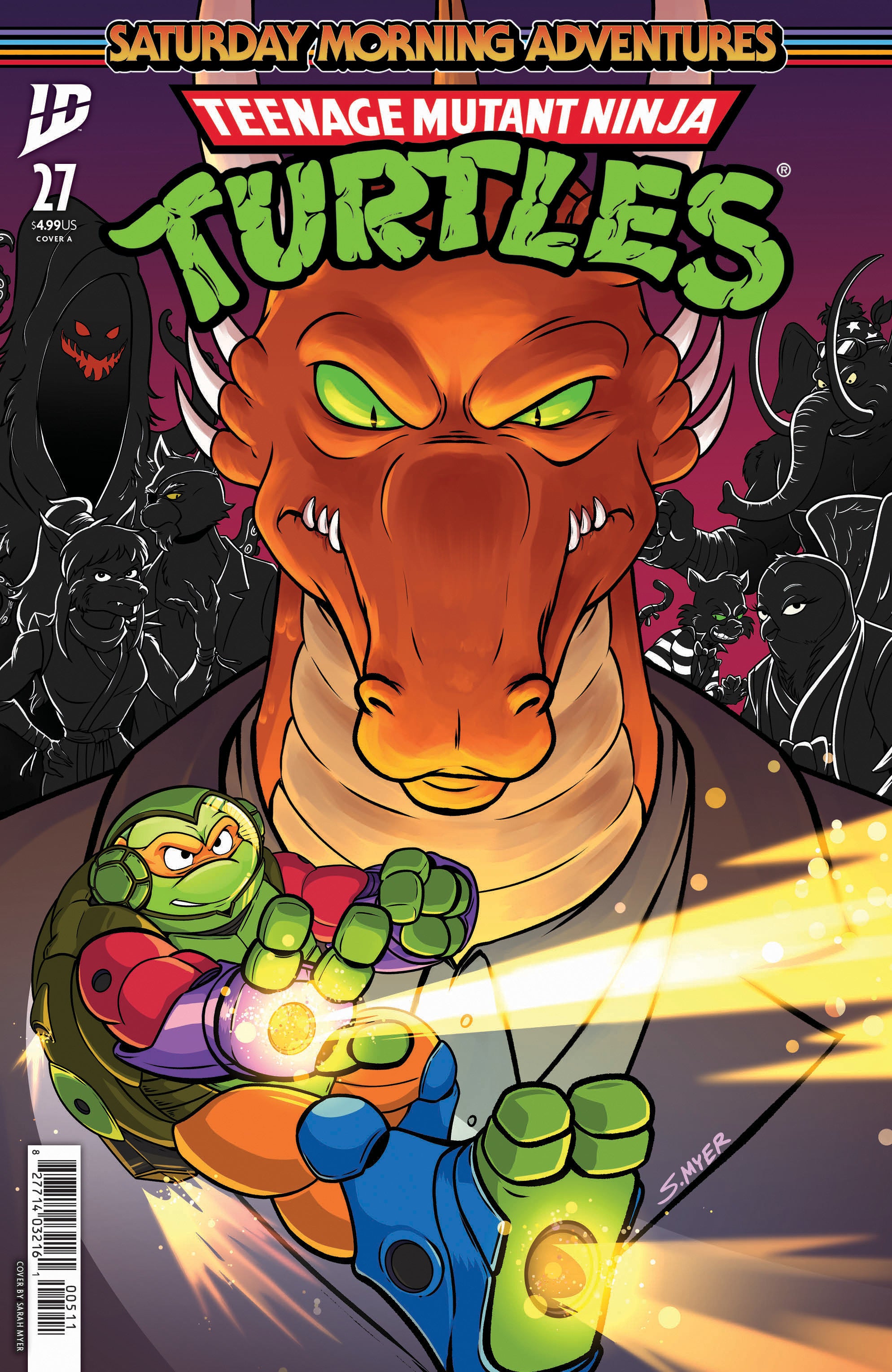 Teenage Mutant Ninja Turtles: Saturday Morning Adventures #27 Cover A (Myer) | Dragon's Lair Comics and Fantasy Houston TX