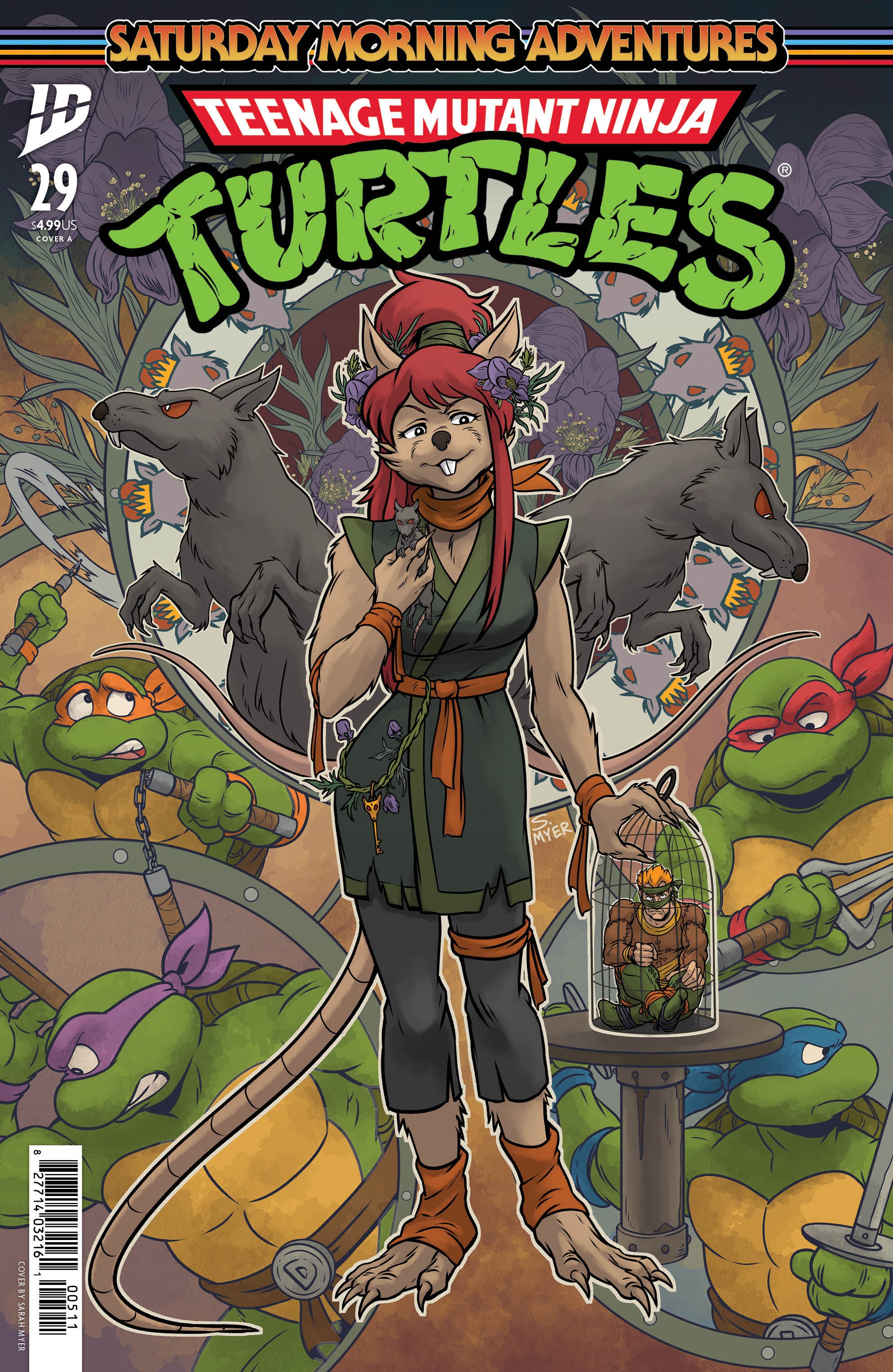 Teenage Mutant Ninja Turtles: Saturday Morning Adventures #29 Cover A (Myer) | Dragon's Lair Comics and Fantasy Houston TX