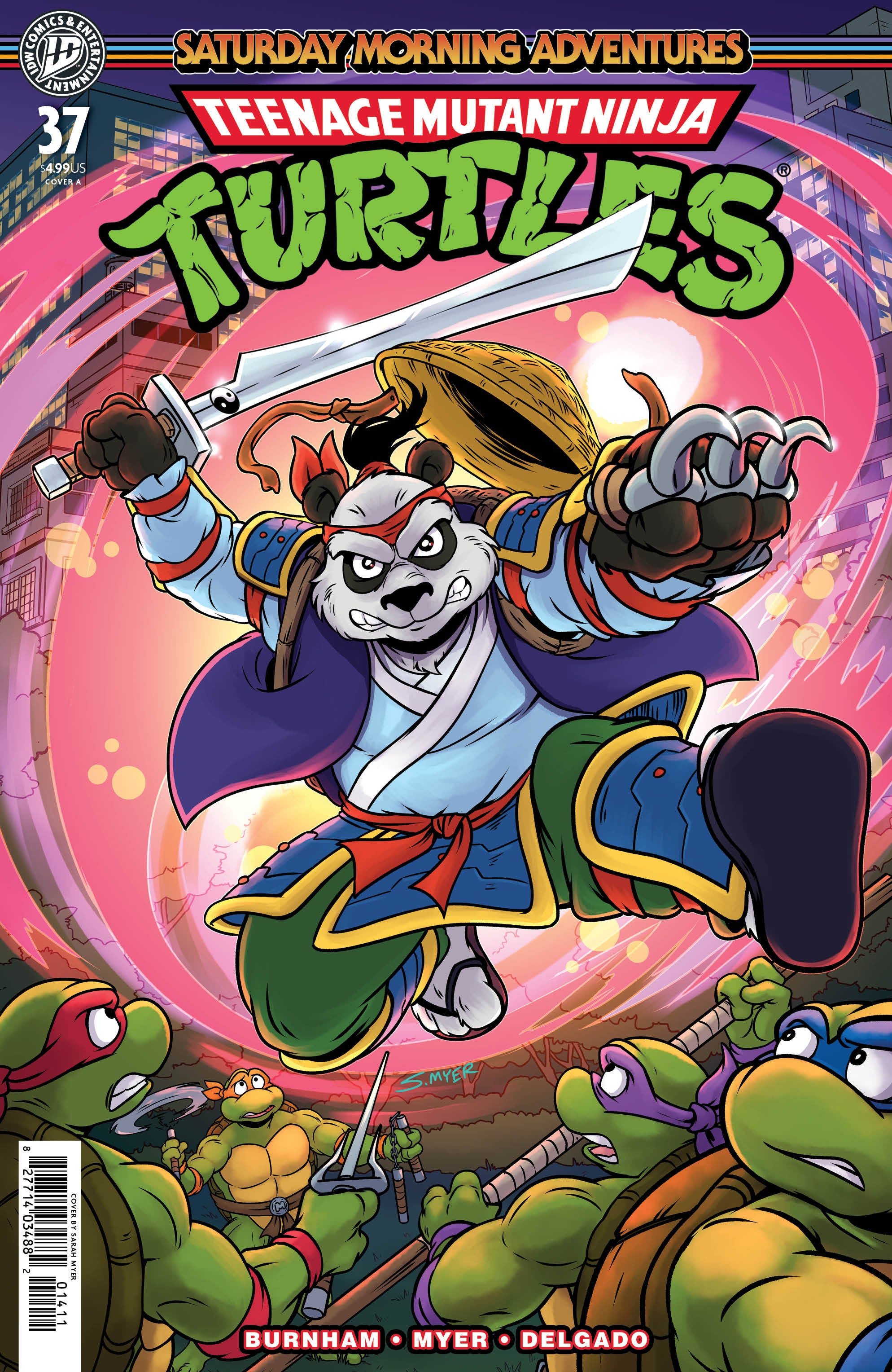 Teenage Mutant Ninja Turtles: Saturday Morning Adventures #37 Cover A (Myer) | Odin's Place