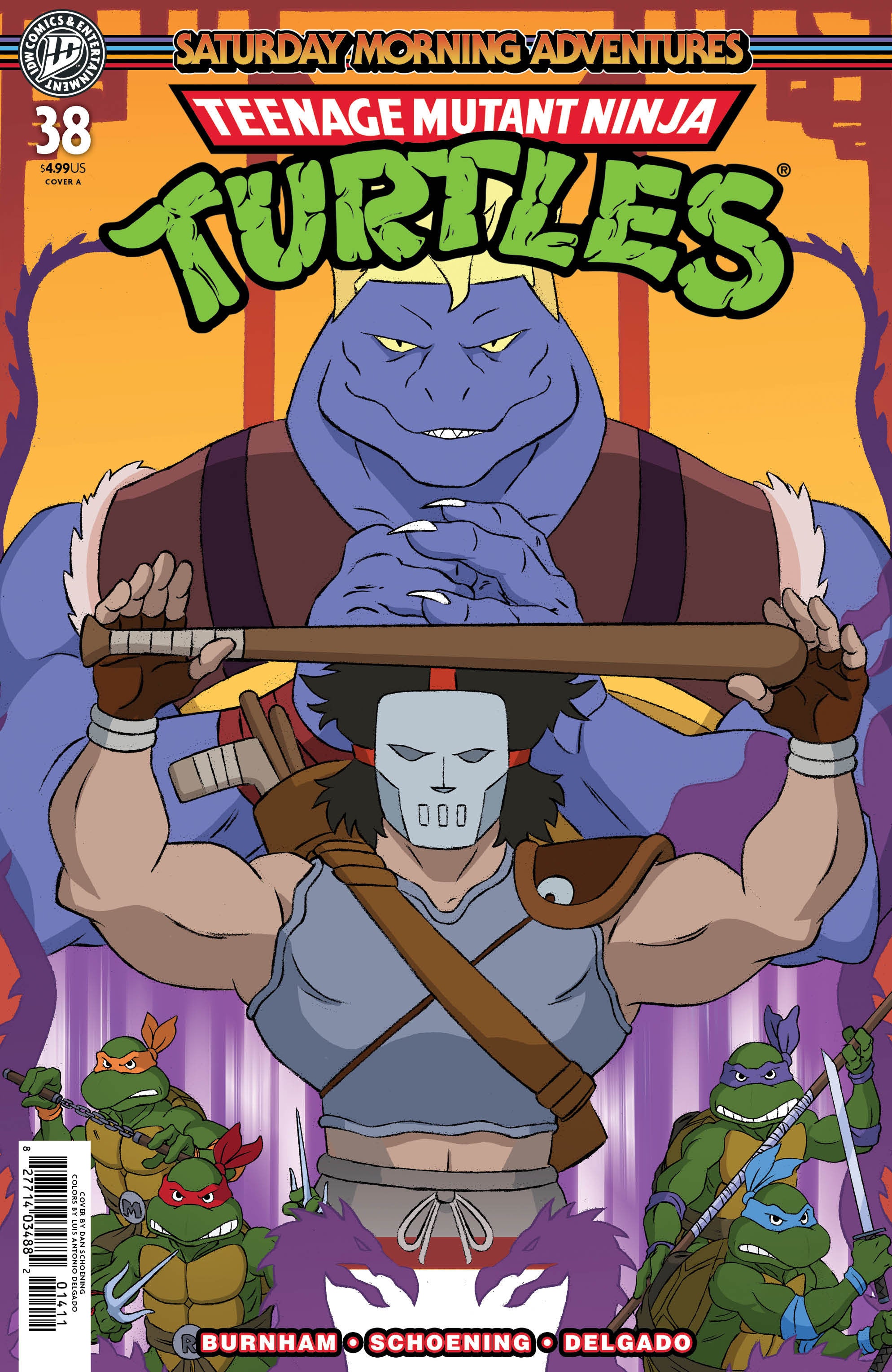 Teenage Mutant Ninja Turtles: Saturday Morning Adventures #38 Cover A (Schoening) | Odin's Place