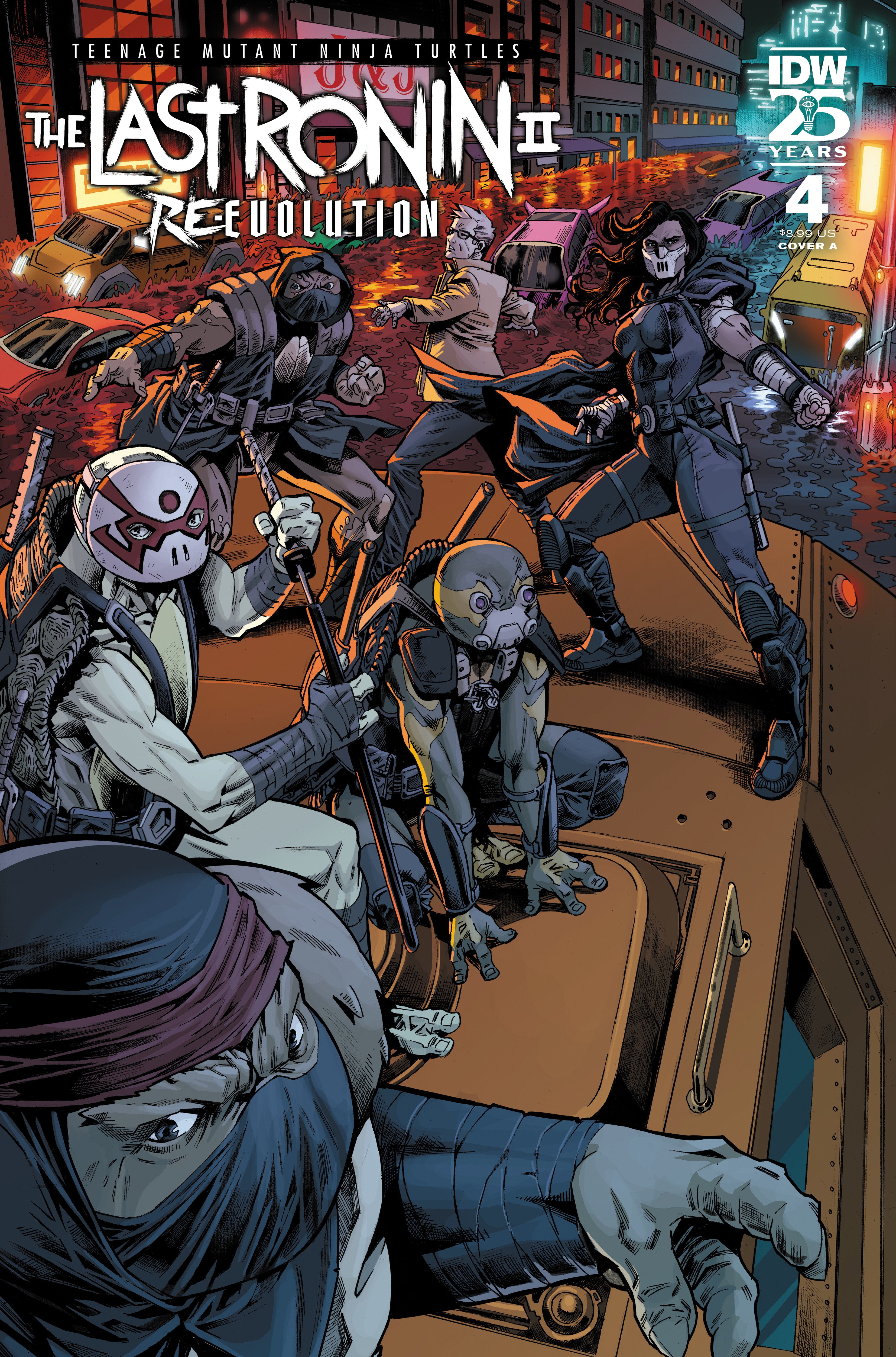 Teenage Mutant Ninja Turtles: The Last Ronin II--Re-Evolution #4 Cover A (Escorzas) | Dragon's Lair Comics and Fantasy Houston TX