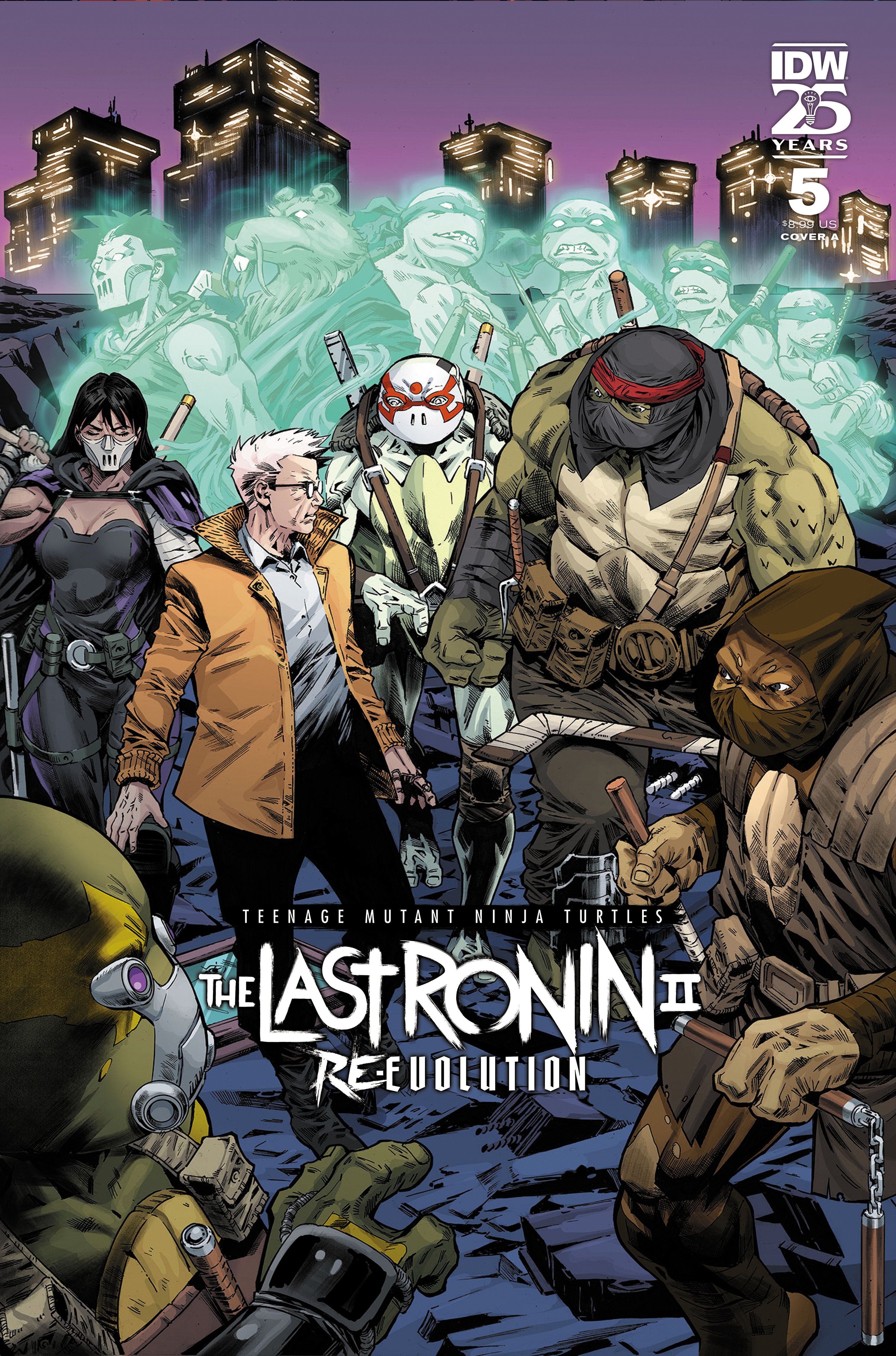 Teenage Mutant Ninja Turtles The Last Ronin II Re Evolution #5 Cover A Escorzas (Mature) | Dragon's Lair Comics and Fantasy Houston TX