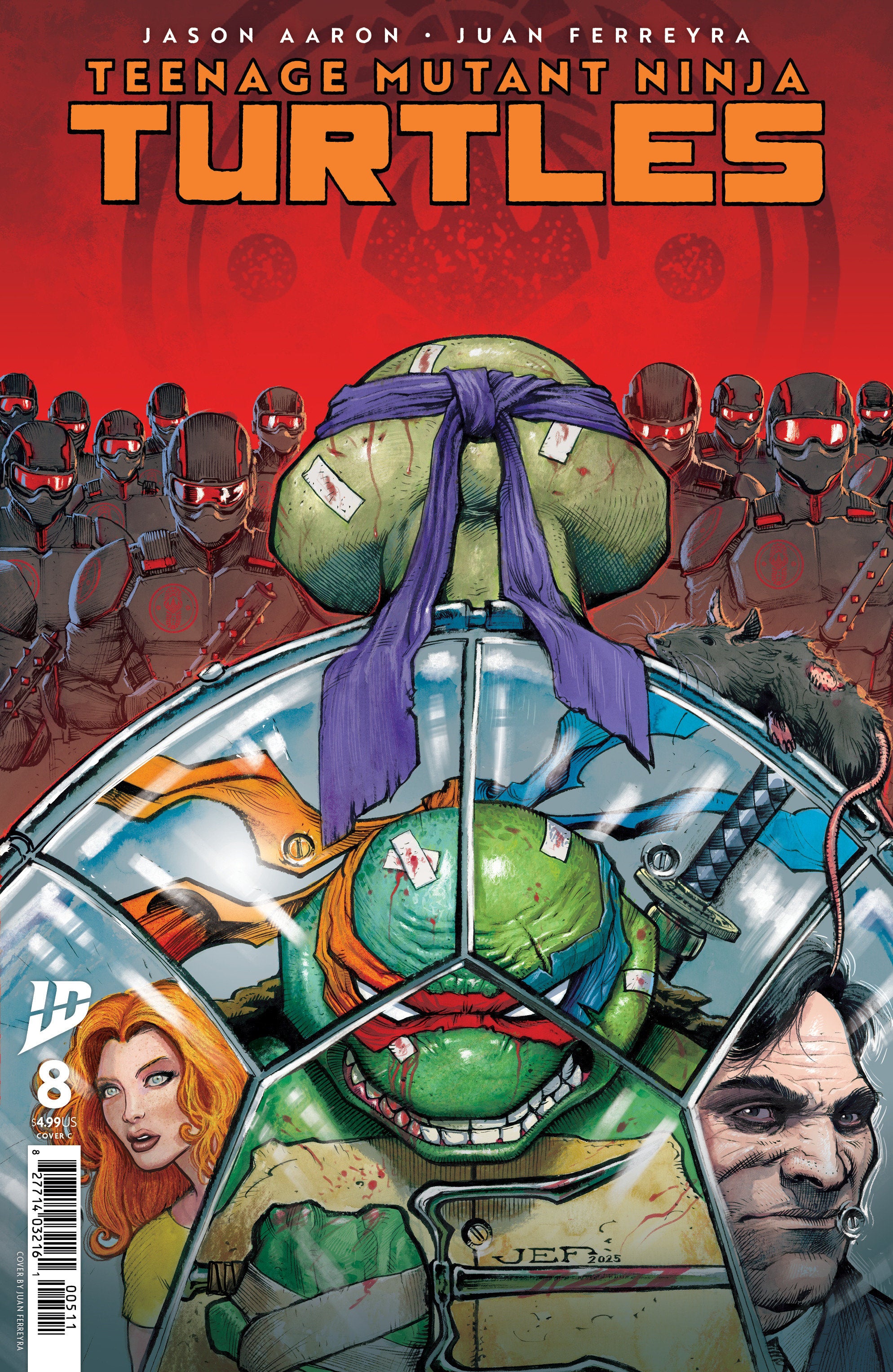 Teenage Mutant Ninja Turtles #8 Variant C (Ferreyra) | Dragon's Lair Comics and Fantasy Houston TX