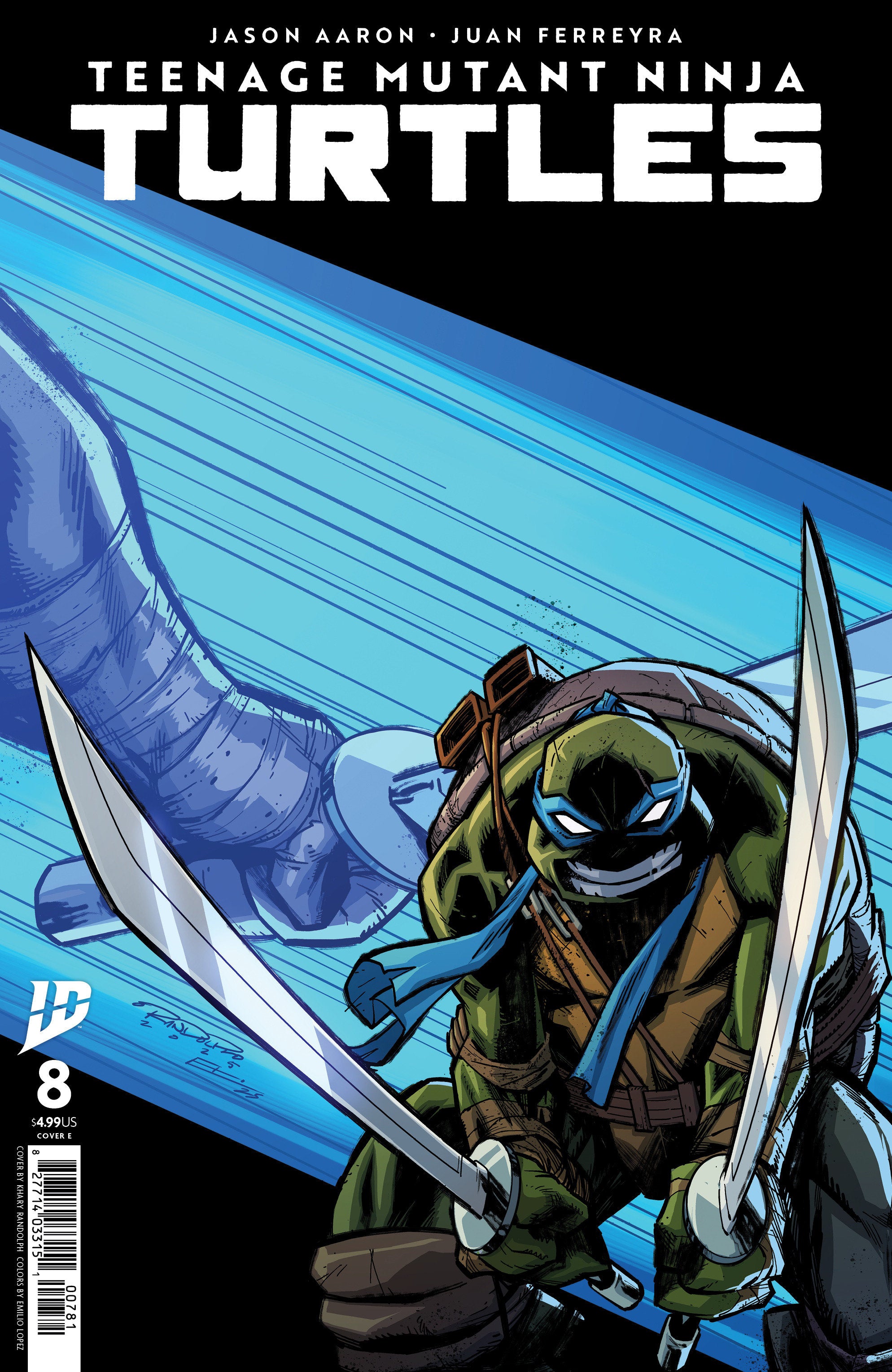 Teenage Mutant Ninja Turtles #8 Variant E (Randolph) | Dragon's Lair Comics and Fantasy Houston TX
