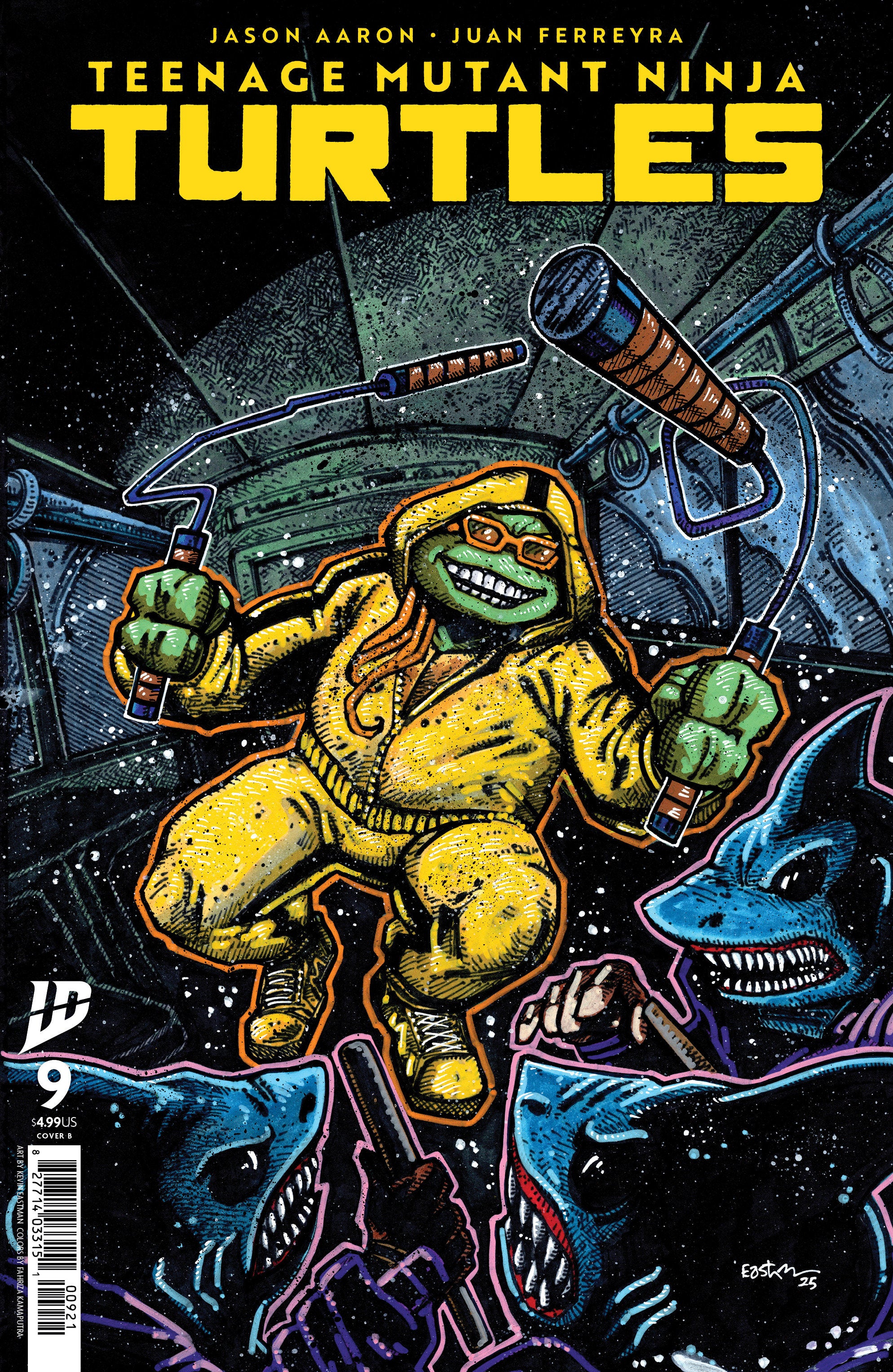 Teenage Mutant Ninja Turtles 2024 #9 Cover B Eastman | Dragon's Lair Comics and Fantasy Houston TX