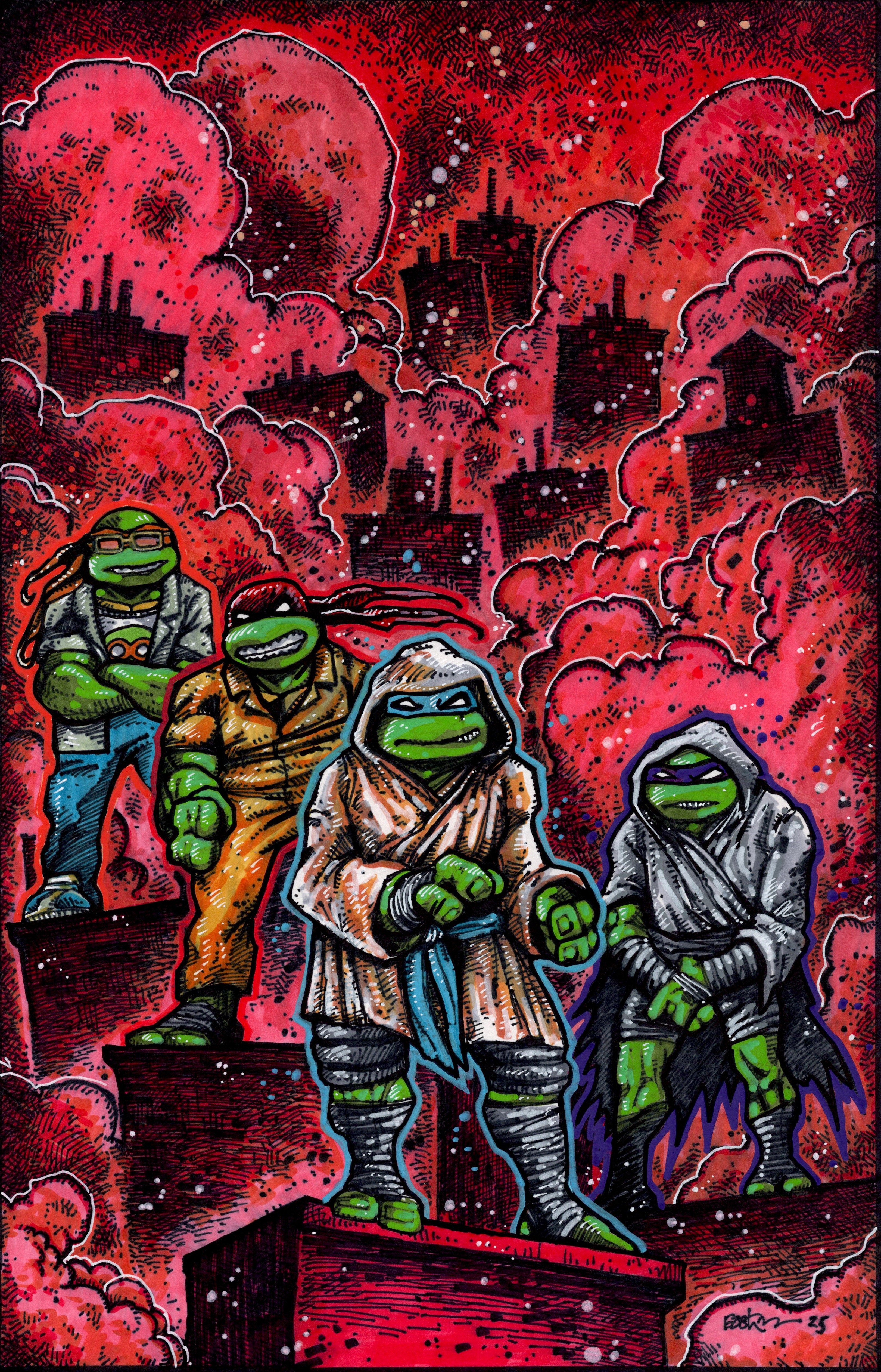 Teenage Mutant Ninja Turtles #10 Variant Ri (10) (Eastman Full Art) | Dragon's Lair Comics and Fantasy Houston TX