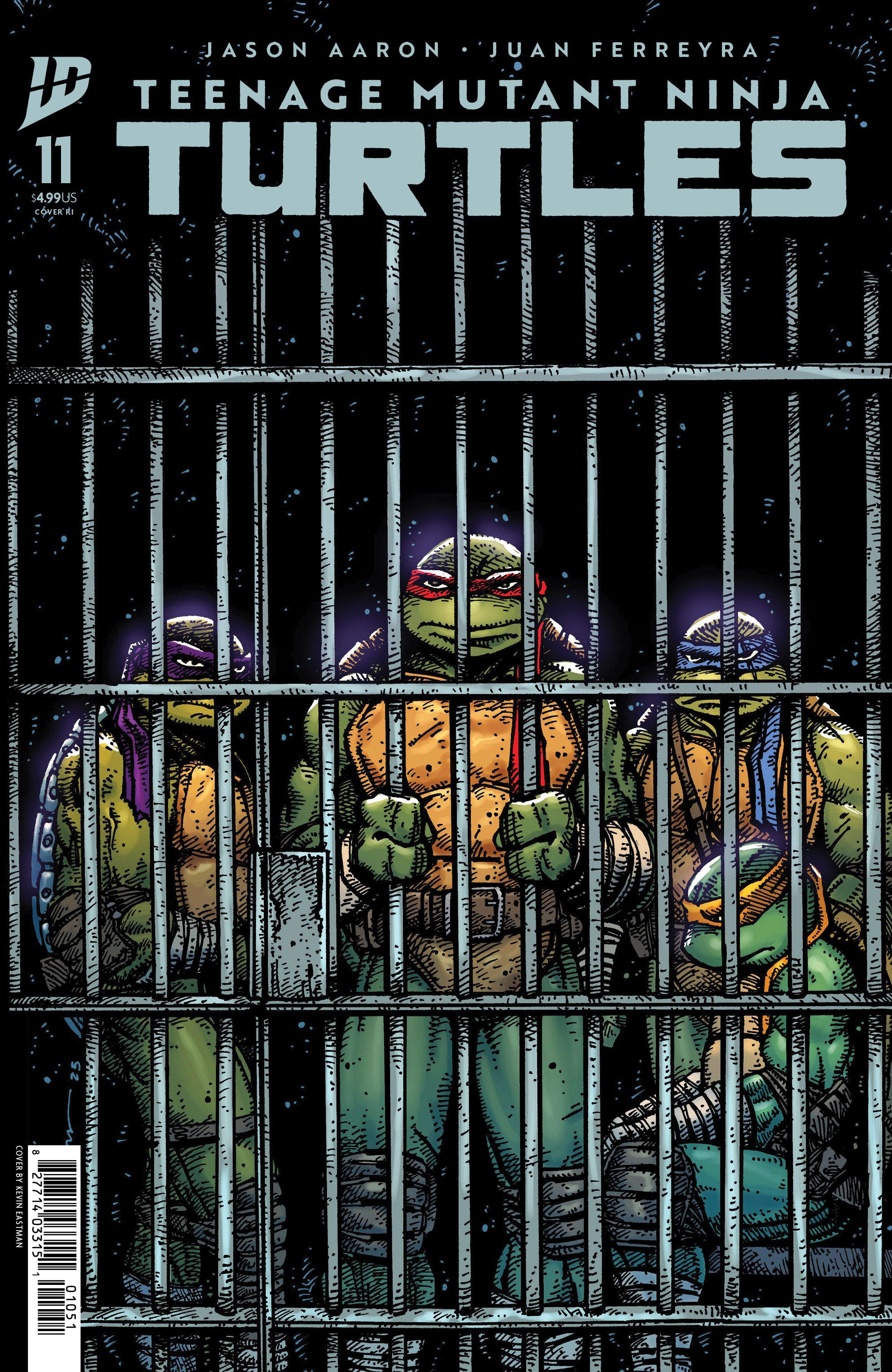 Teenage Mutant Ninja Turtles #11 Variant B (Eastman) | Dragon's Lair Comics and Fantasy Houston TX