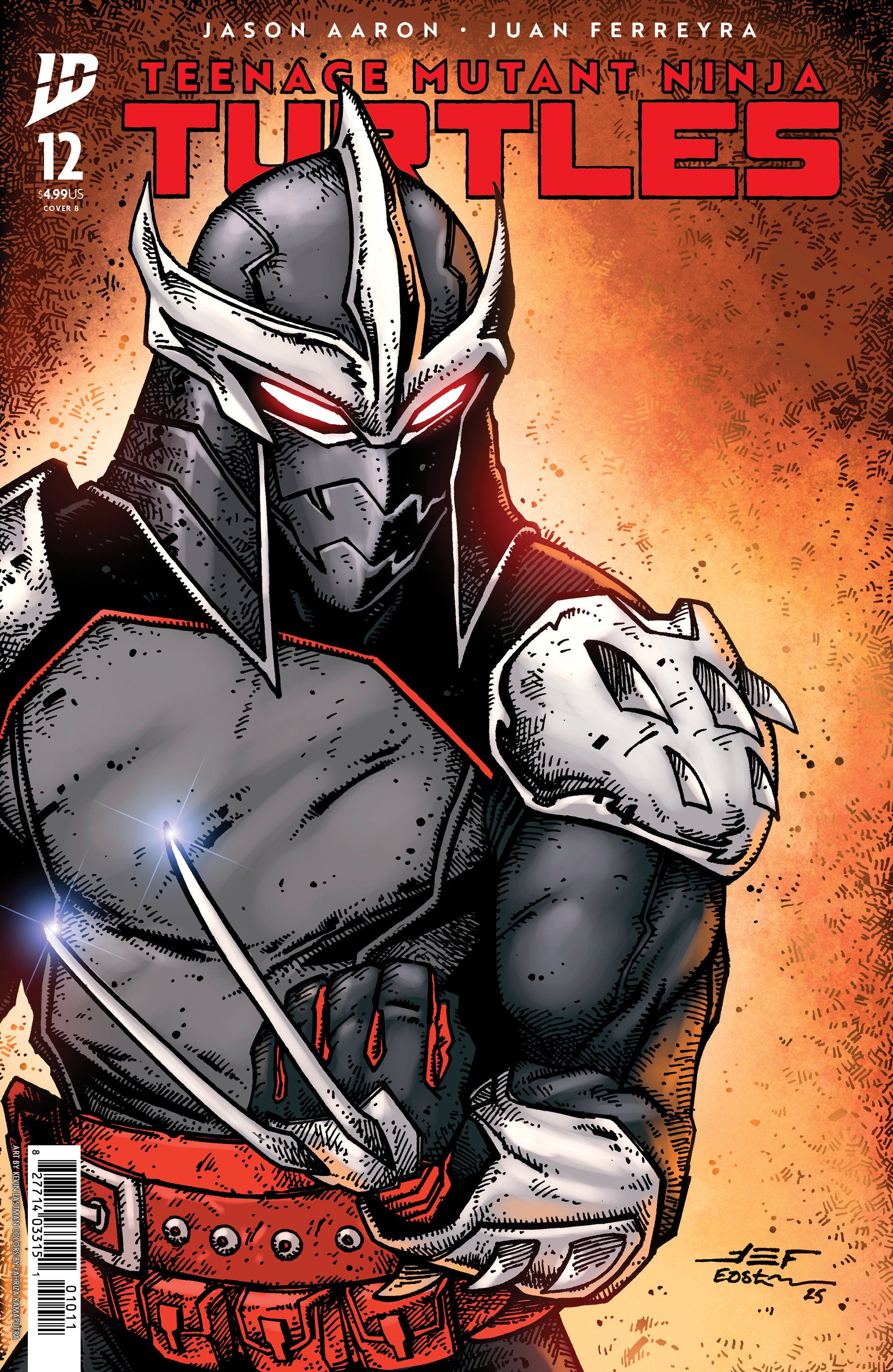 Teenage Mutant Ninja Turtles #12 Variant B (Eastman) | Dragon's Lair Comics and Fantasy Houston TX