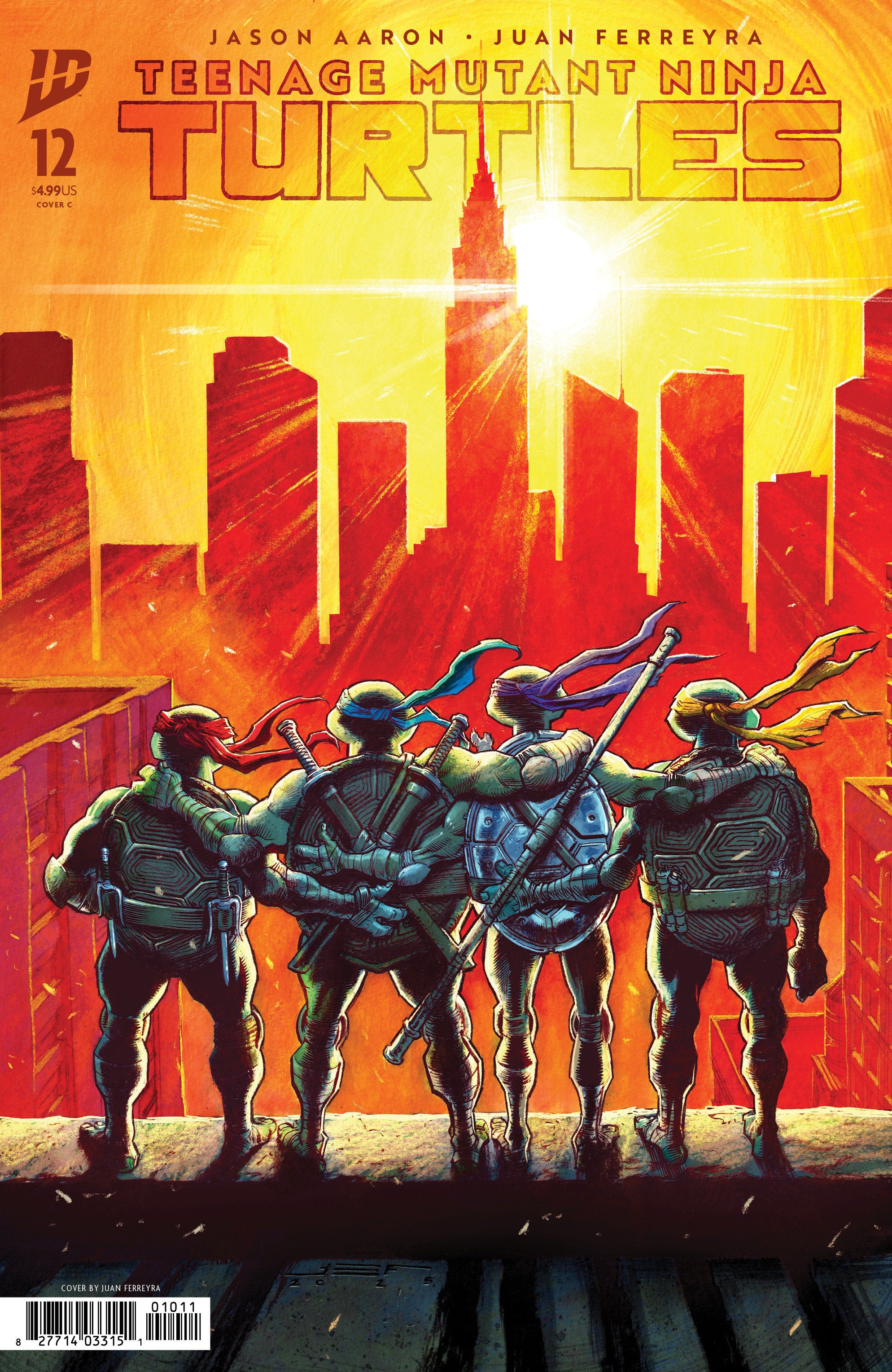 Teenage Mutant Ninja Turtles #12 Variant C (Ferreyra) | Dragon's Lair Comics and Fantasy Houston TX